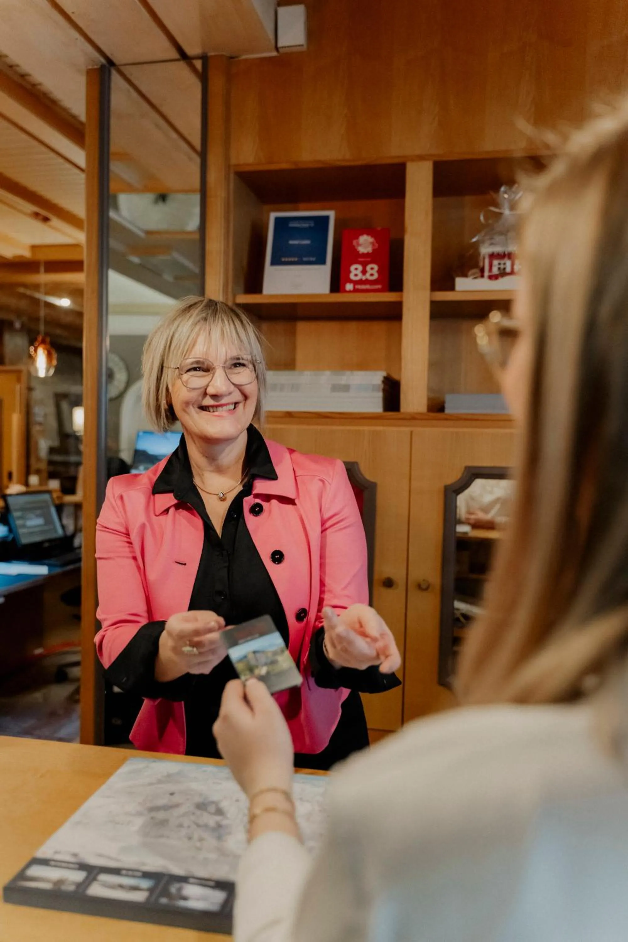 Lobby or reception in Hotel Latini