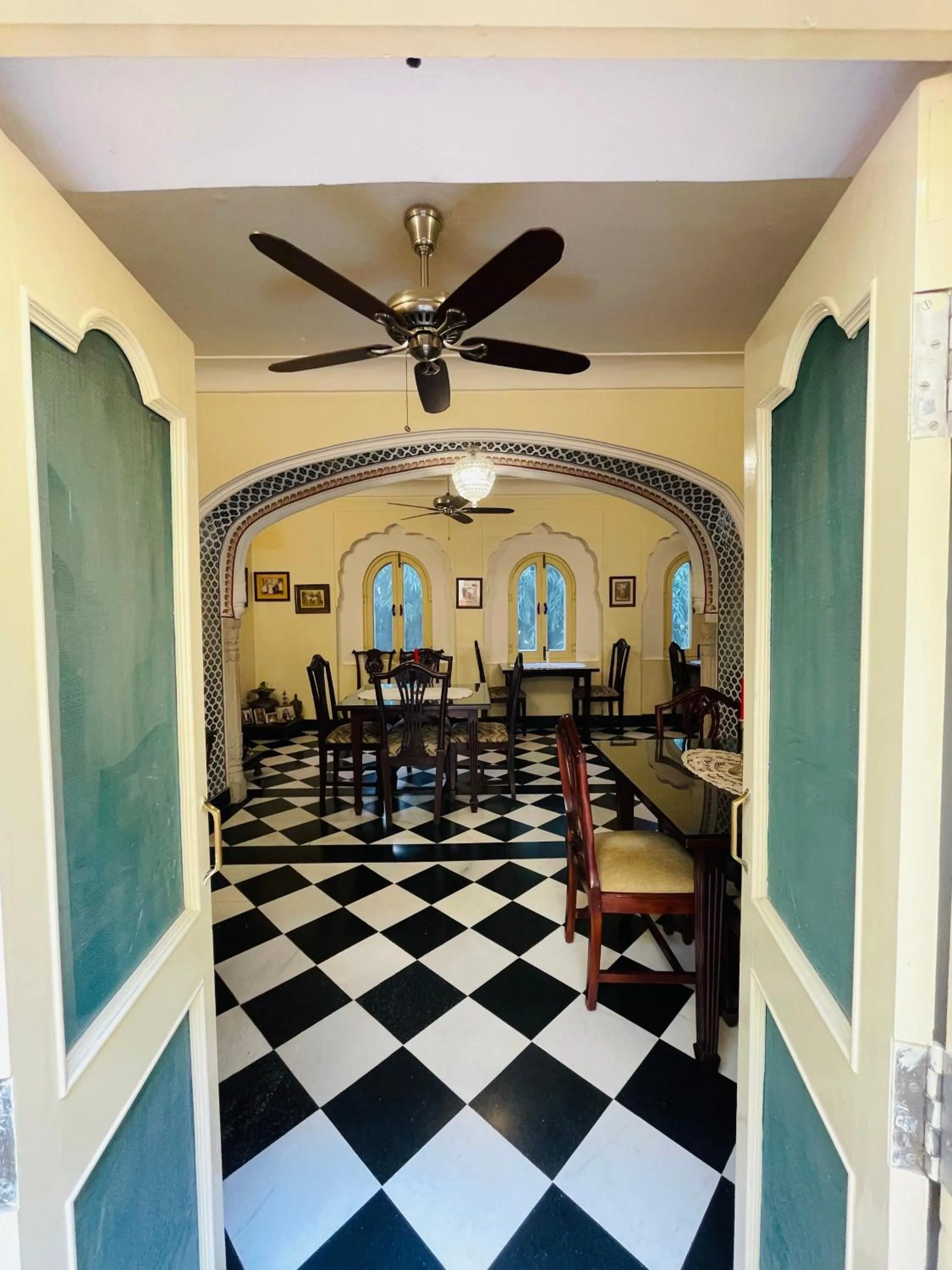 Dining area in Khatu Haveli