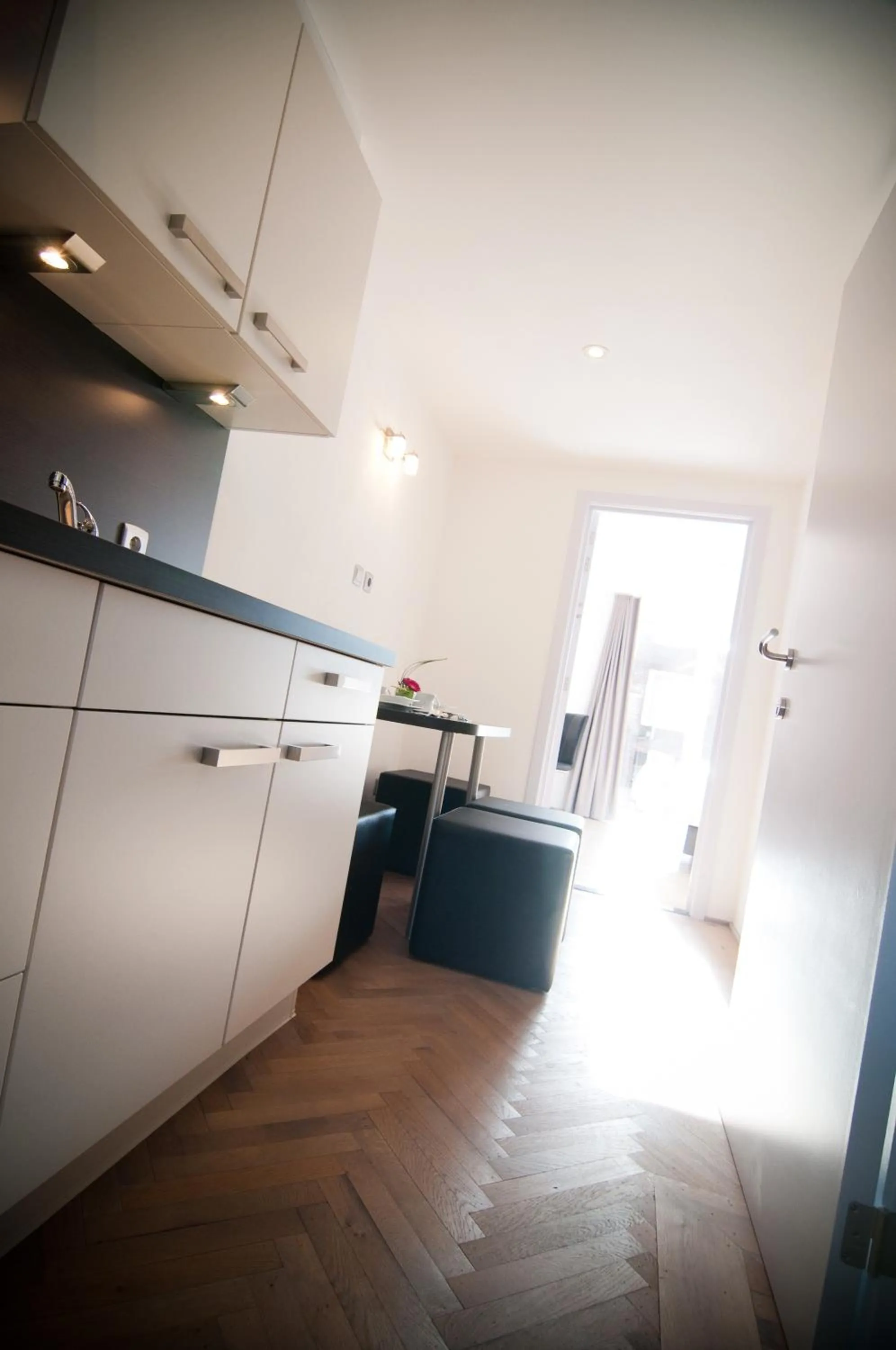 Kitchen or kitchenette in Apartment De Maasnacht