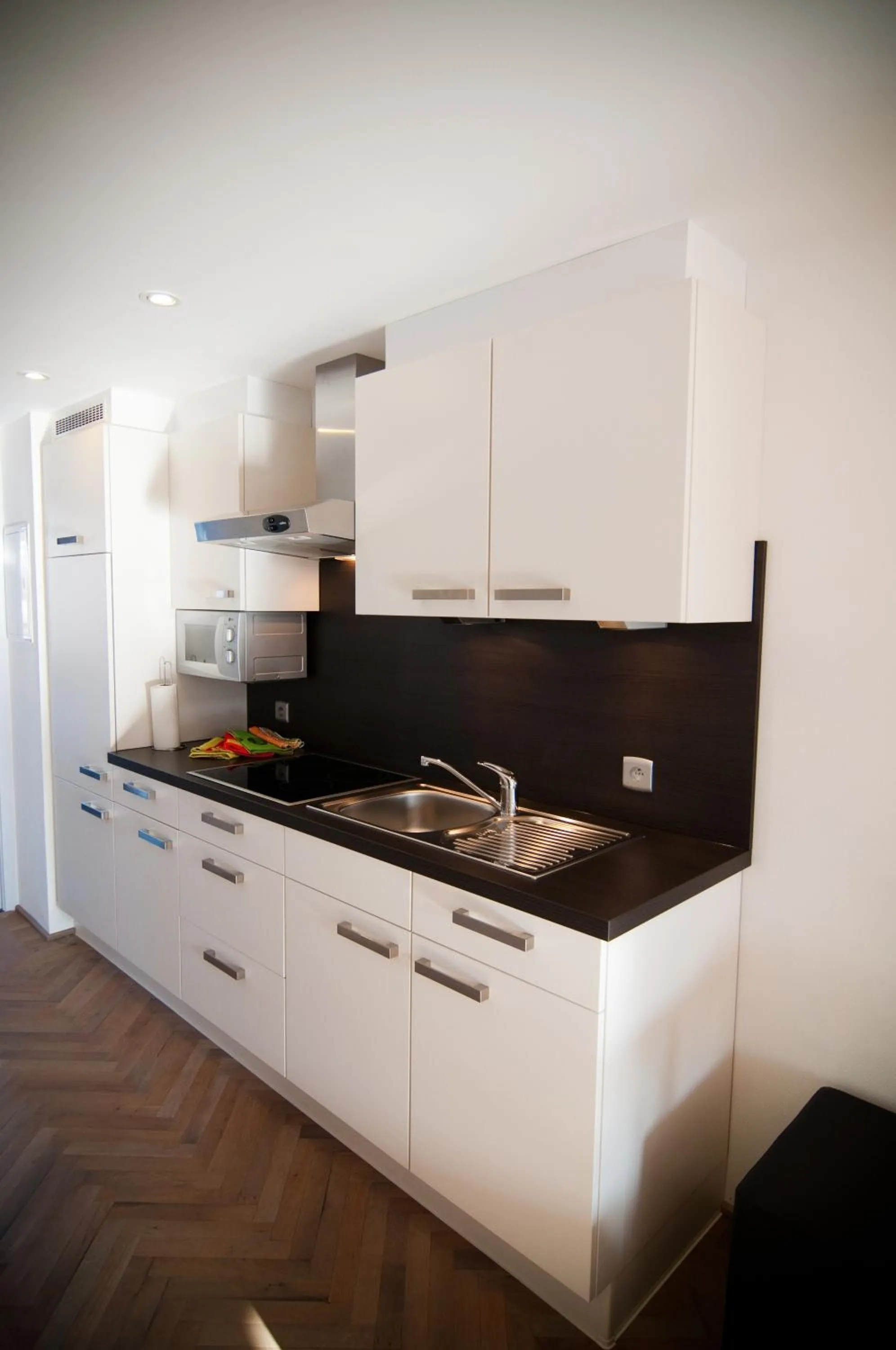 Kitchen or kitchenette in Apartment De Maasnacht