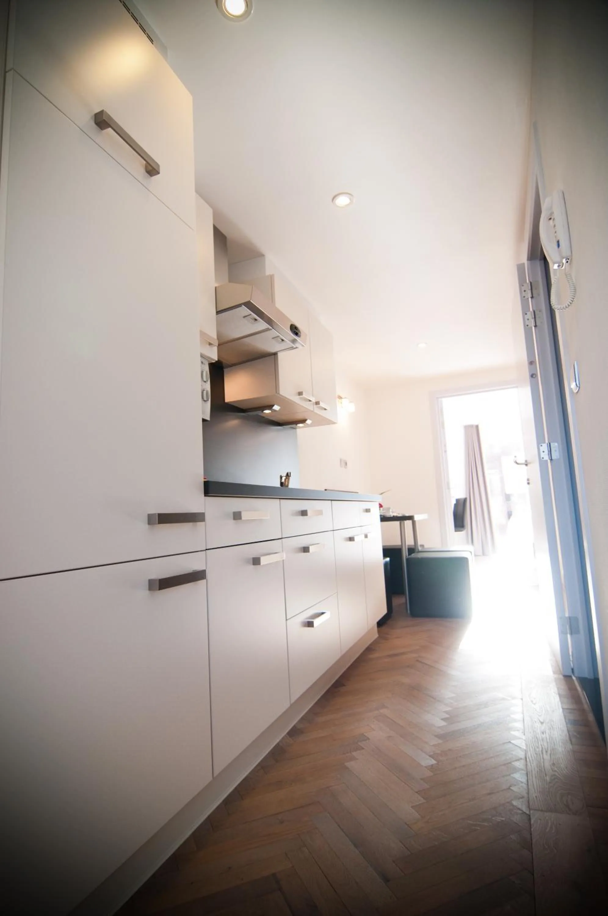 Kitchen or kitchenette in Apartment De Maasnacht
