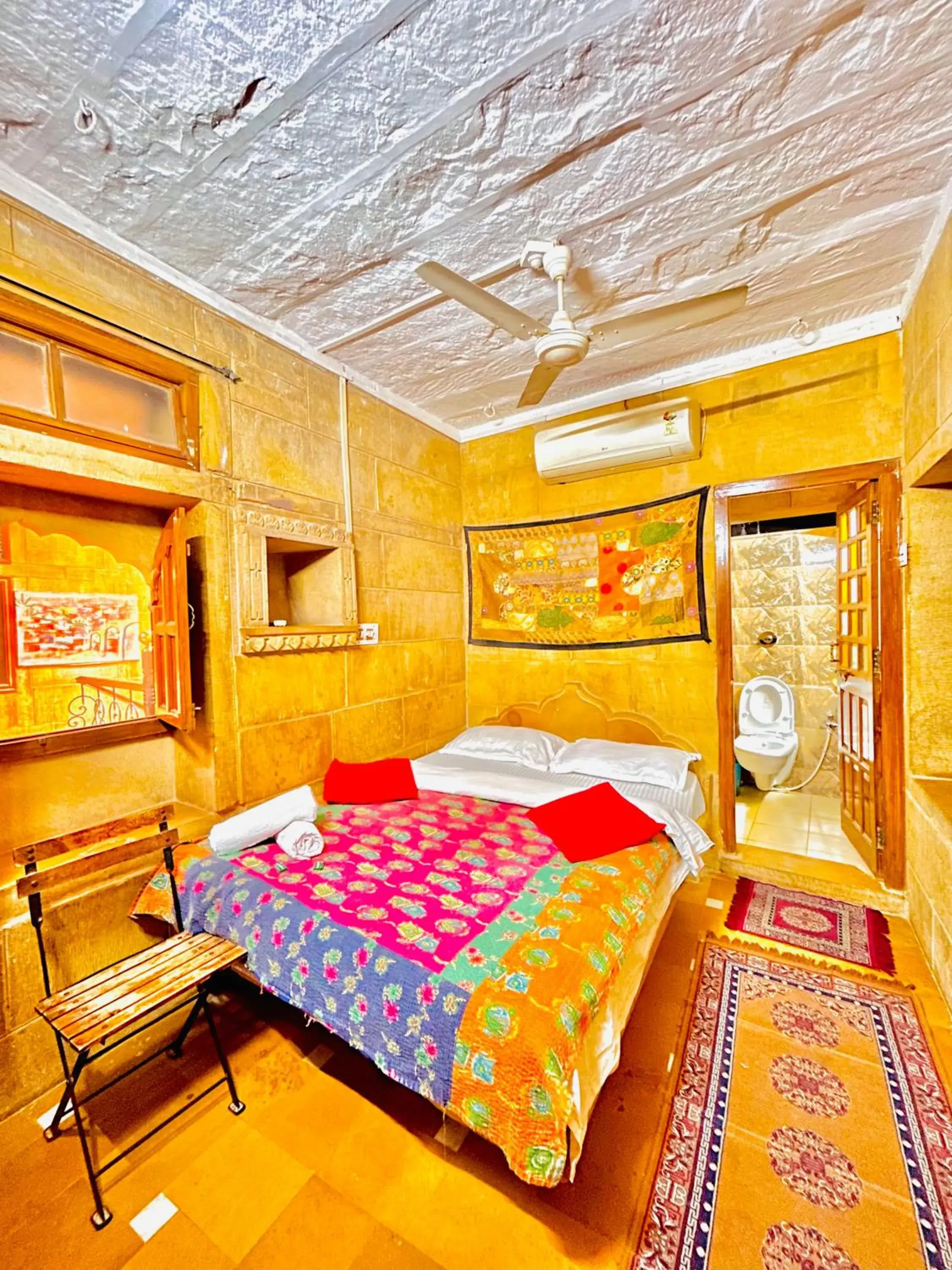 Bed in Shahi Palace Hotel Jaisalmer Bed in Shahi Palace Hotel Jaisalmer