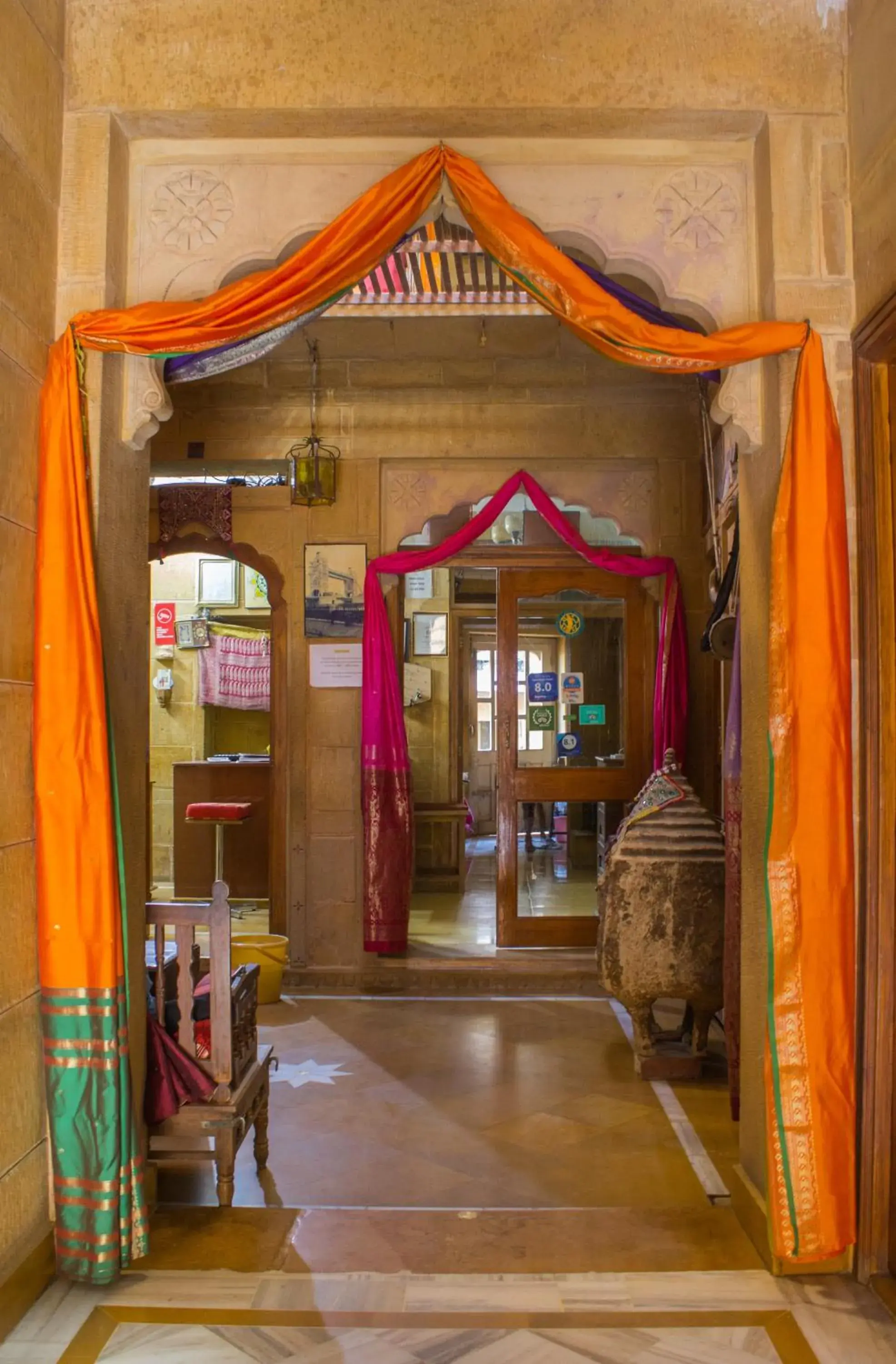 Facade/entrance in Shahi Palace Hotel Jaisalmer Facade/entrance in Shahi Palace Hotel Jaisalmer