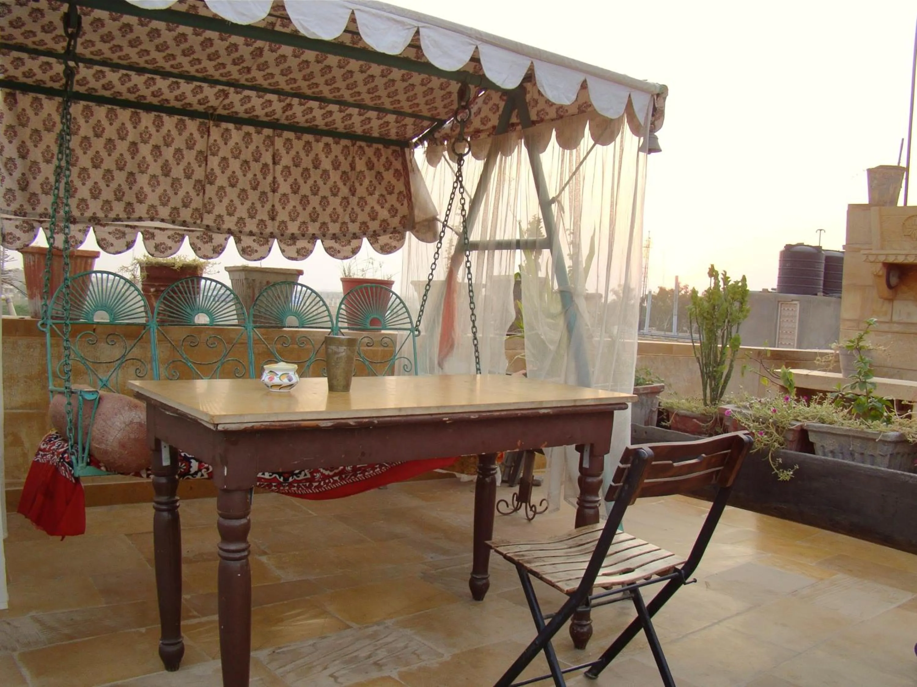 Balcony/Terrace in Shahi Palace Hotel Jaisalmer