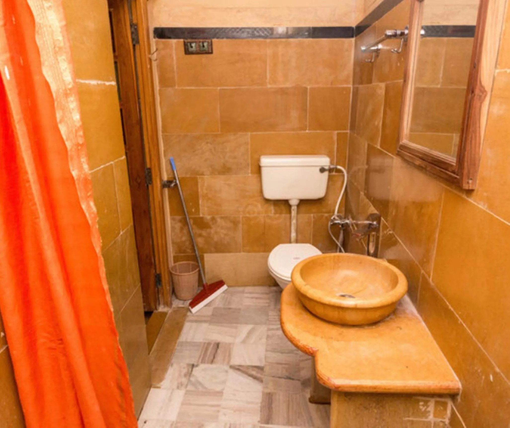 Bathroom in Shahi Palace Hotel Jaisalmer