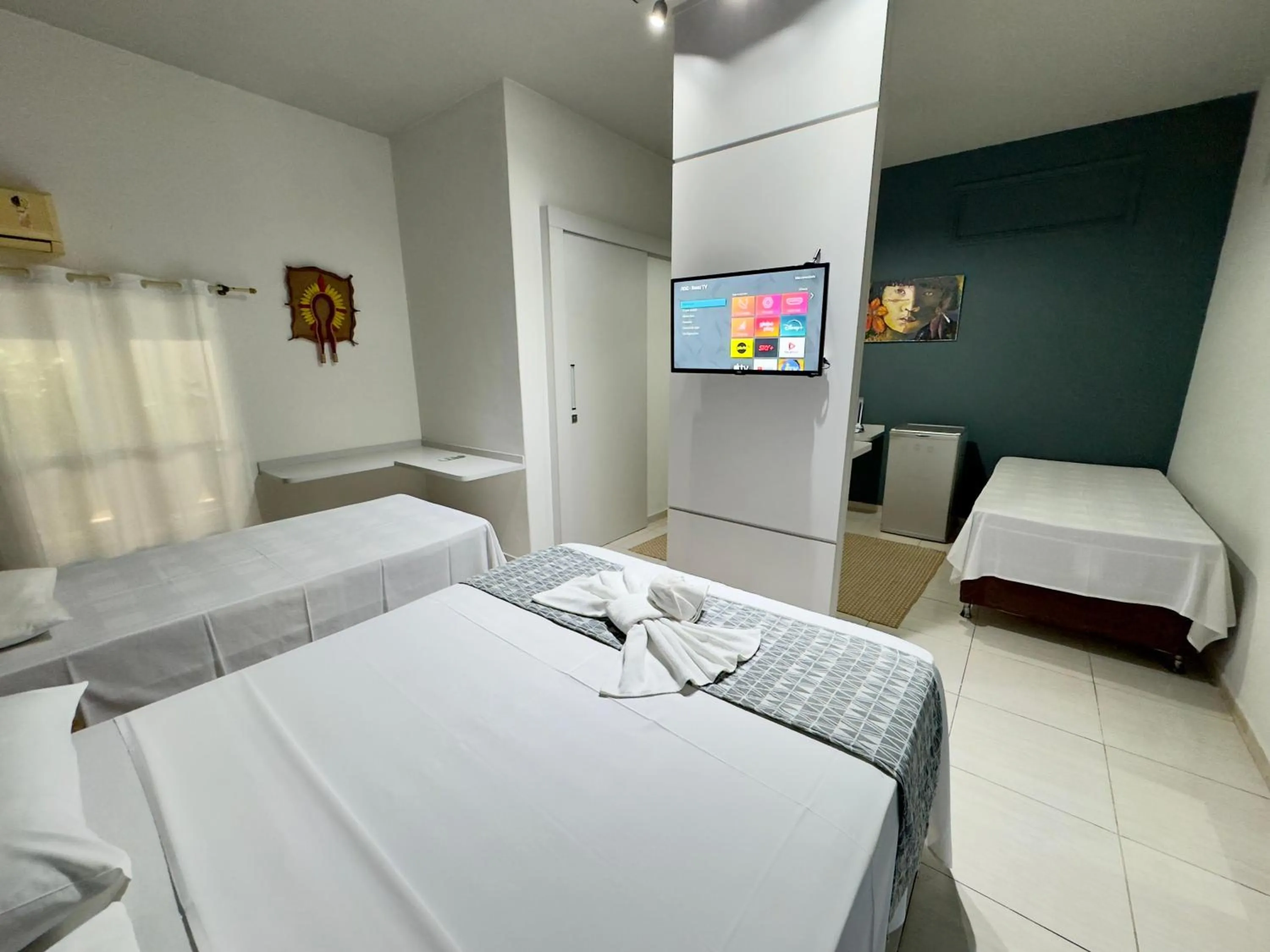 Bedroom, Bed in Pousada Cambará Suítes