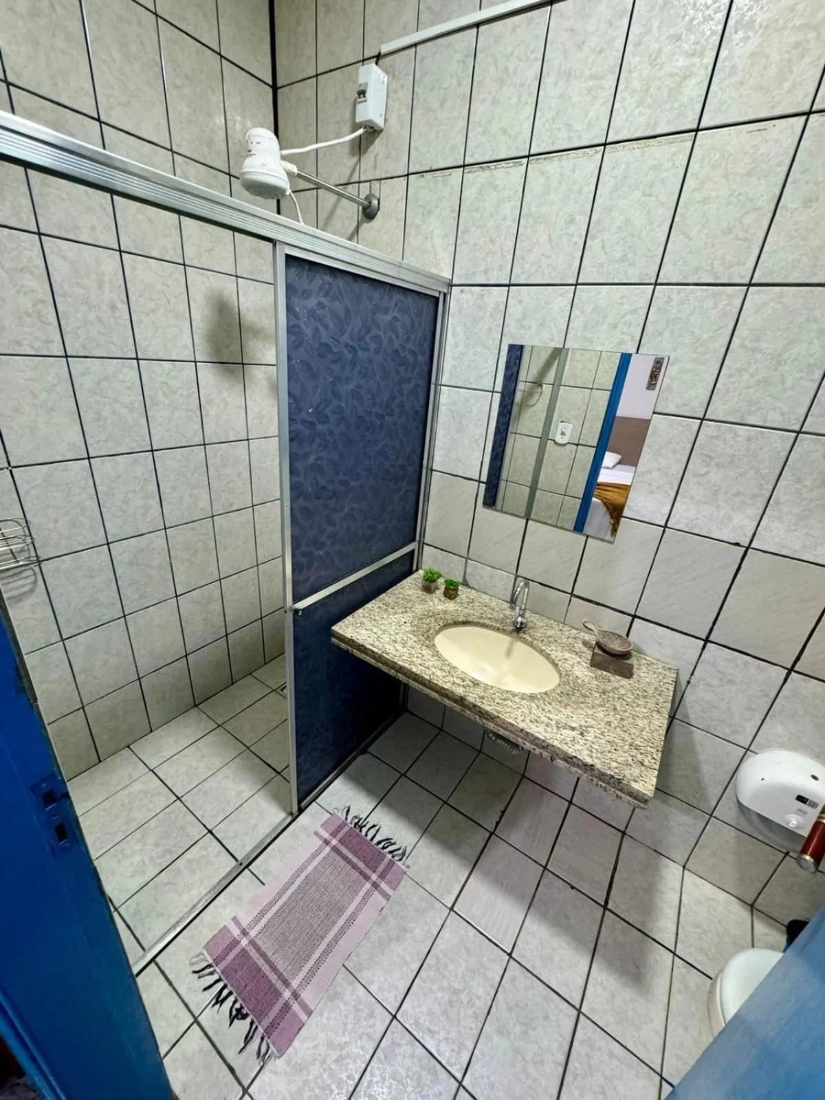 Bathroom in Pousada Cambará Suítes