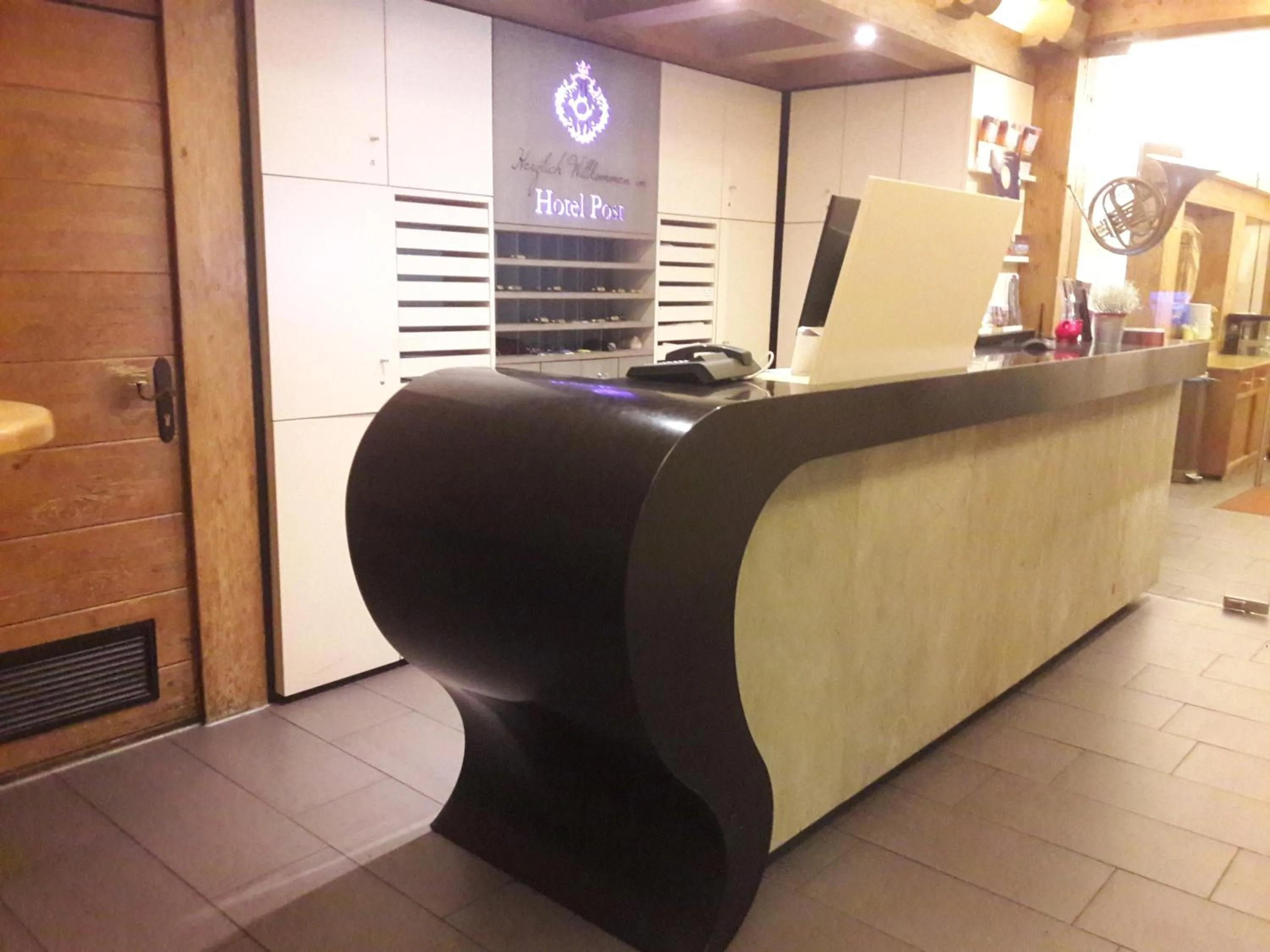 Lobby or reception in Hotel Post