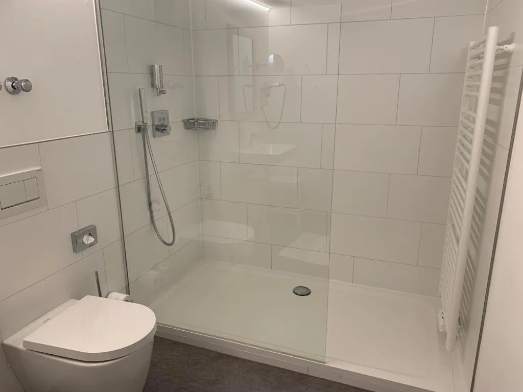 Shower in Hotel Post