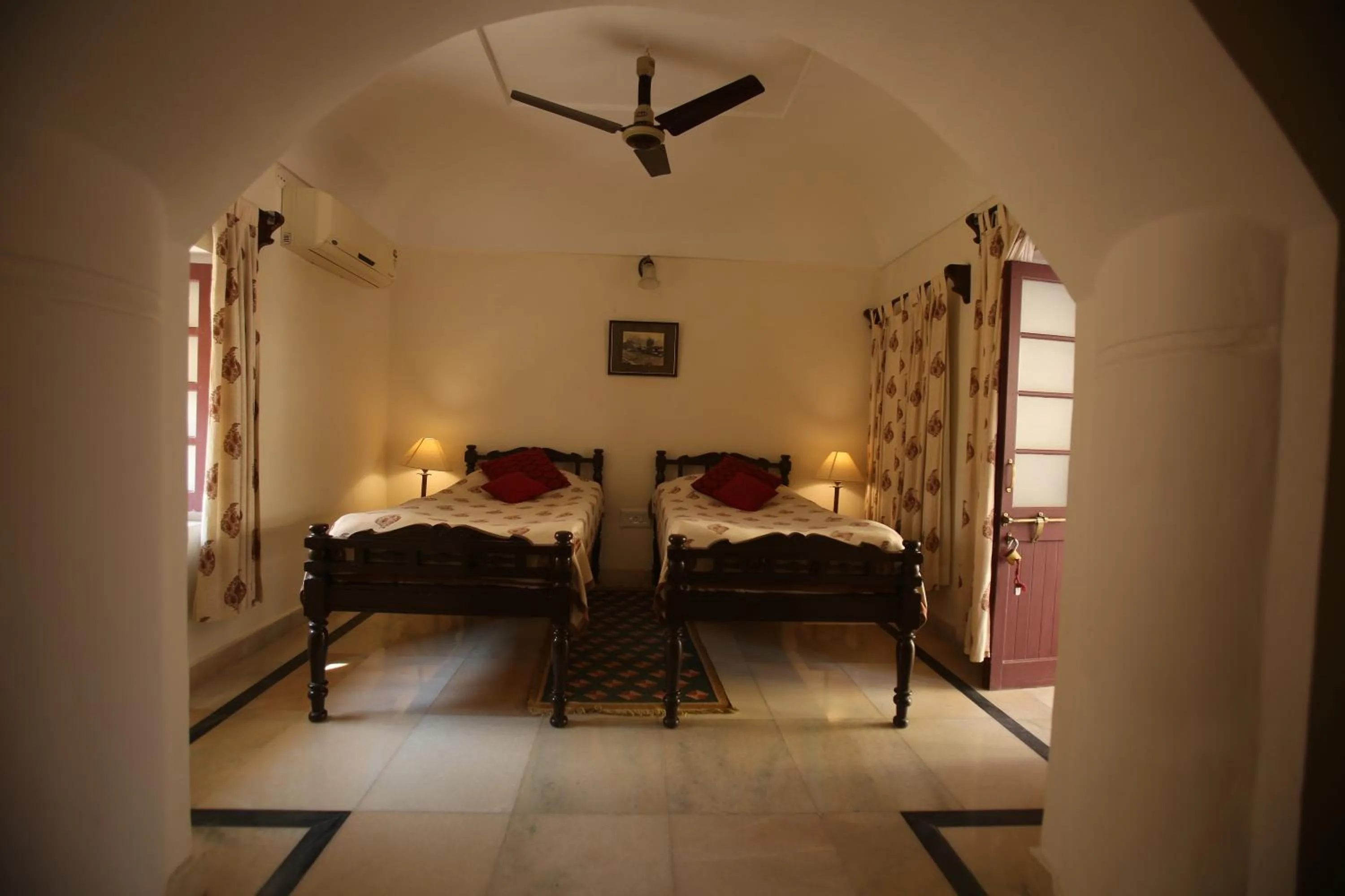 Bed in Roop Niwas Kothi, Near Mandawa
