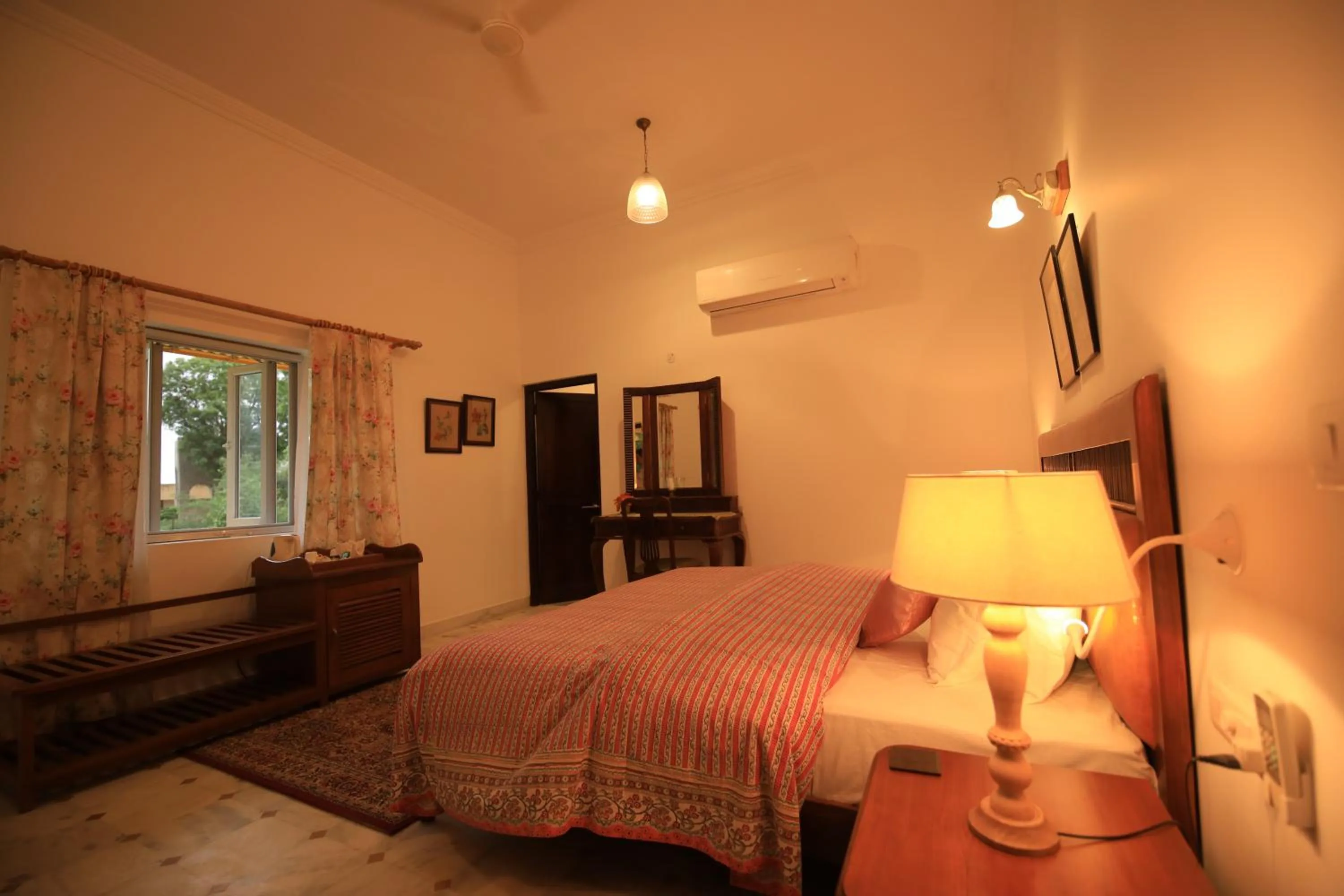 Bed in Roop Niwas Kothi, Near Mandawa