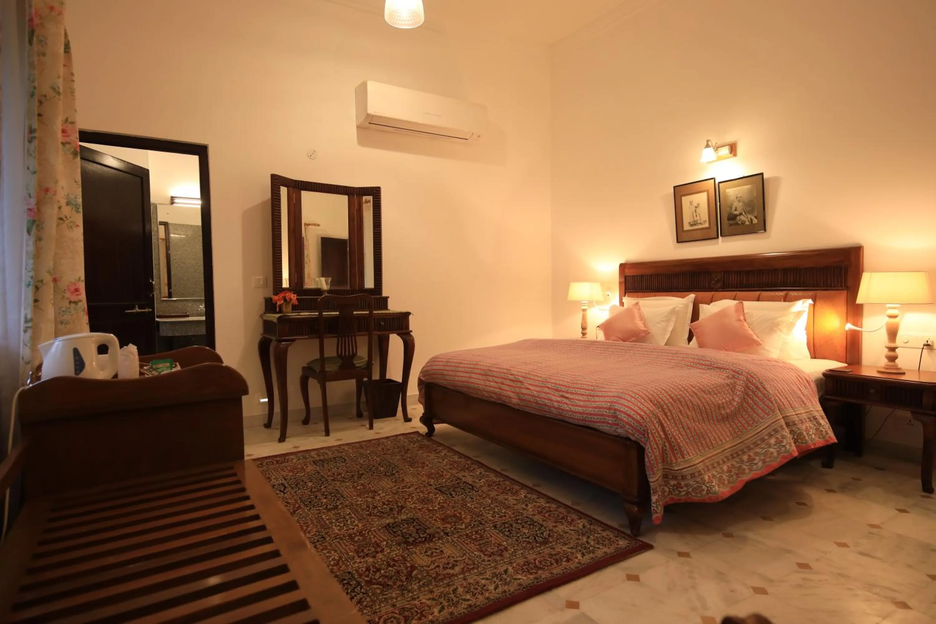 Bed in Roop Niwas Kothi, Near Mandawa