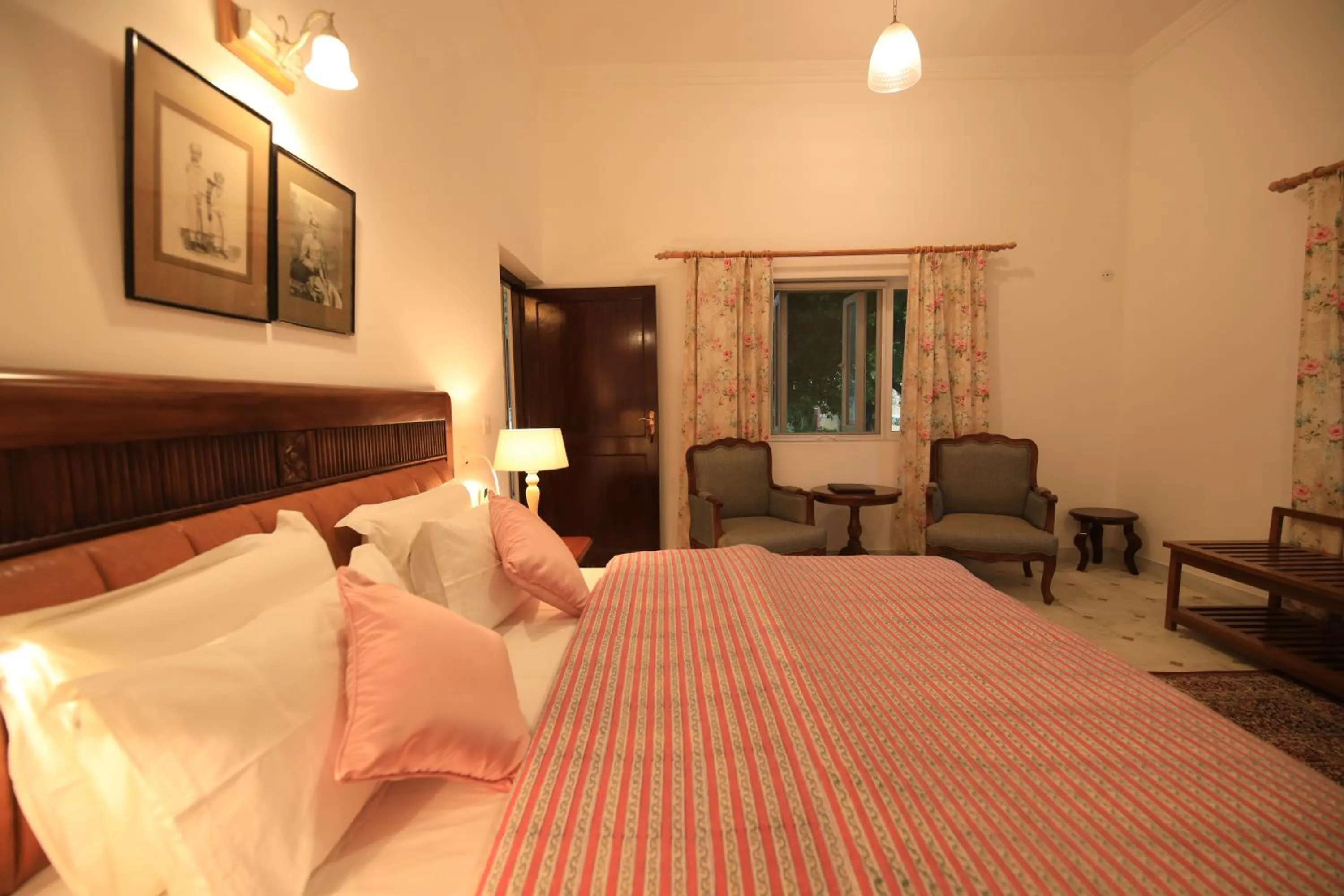 Bed in Roop Niwas Kothi, Near Mandawa