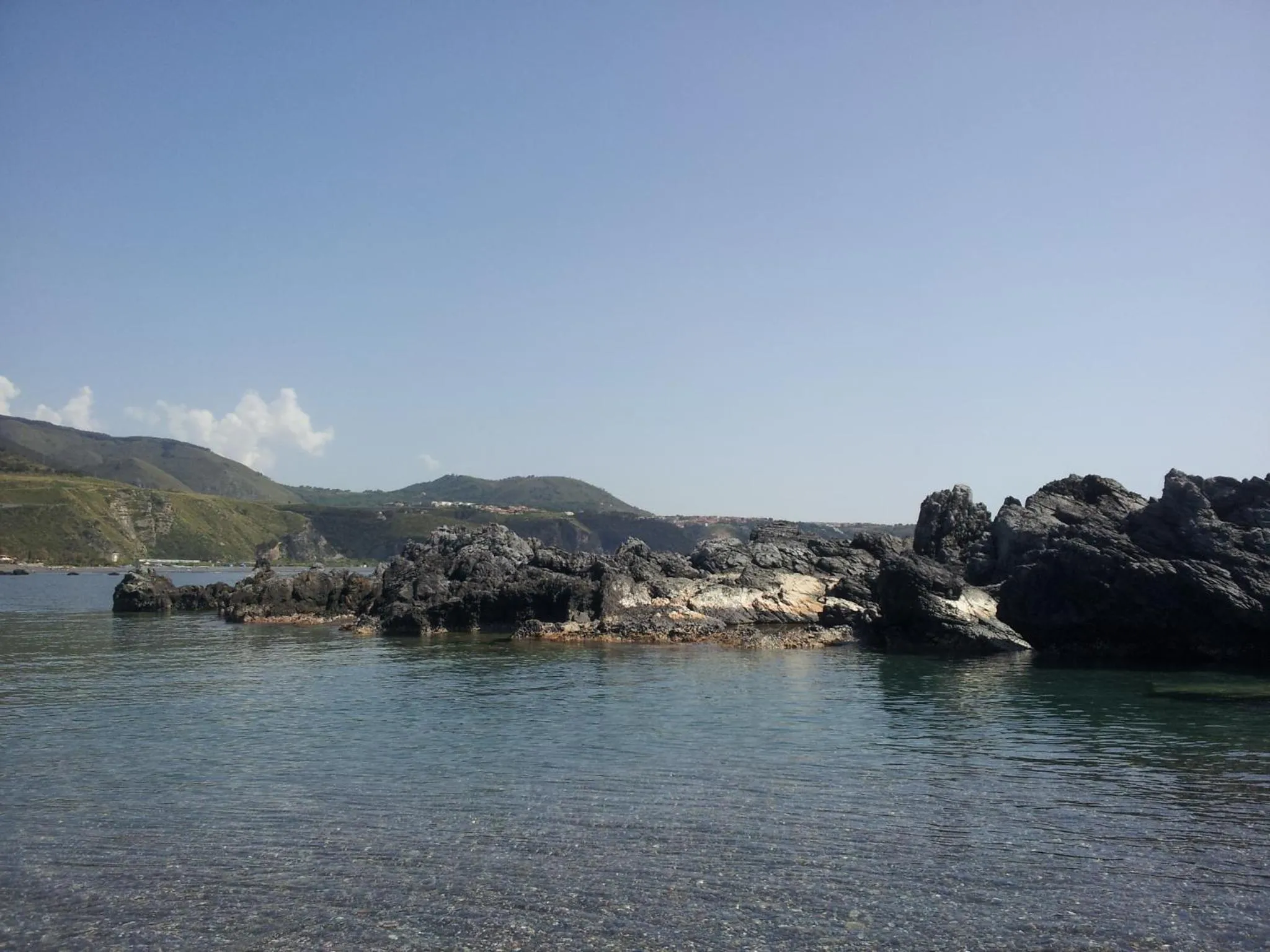 Natural landscape in Porto di Mare