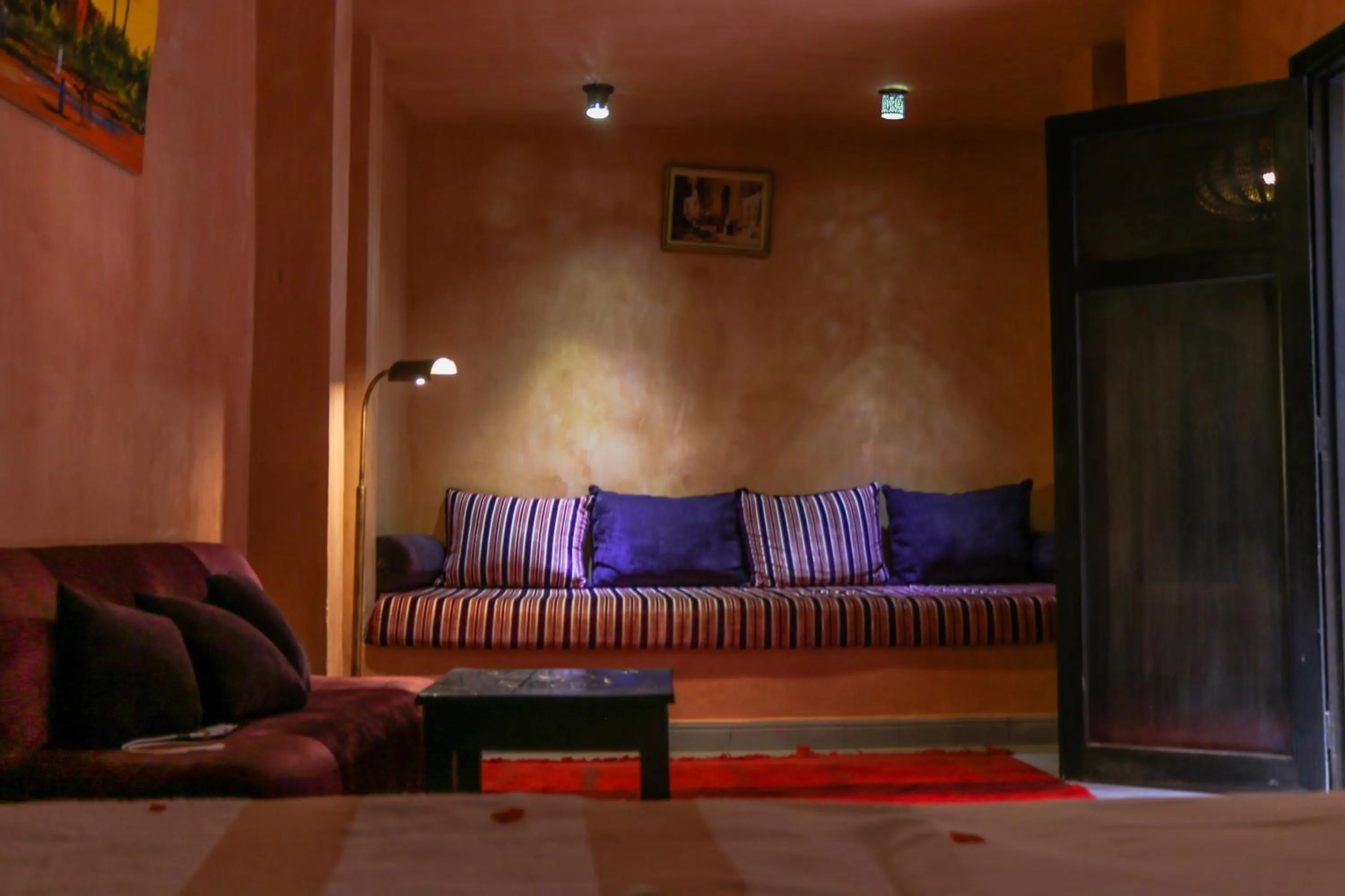 Living room in Riad Kasbah Omar