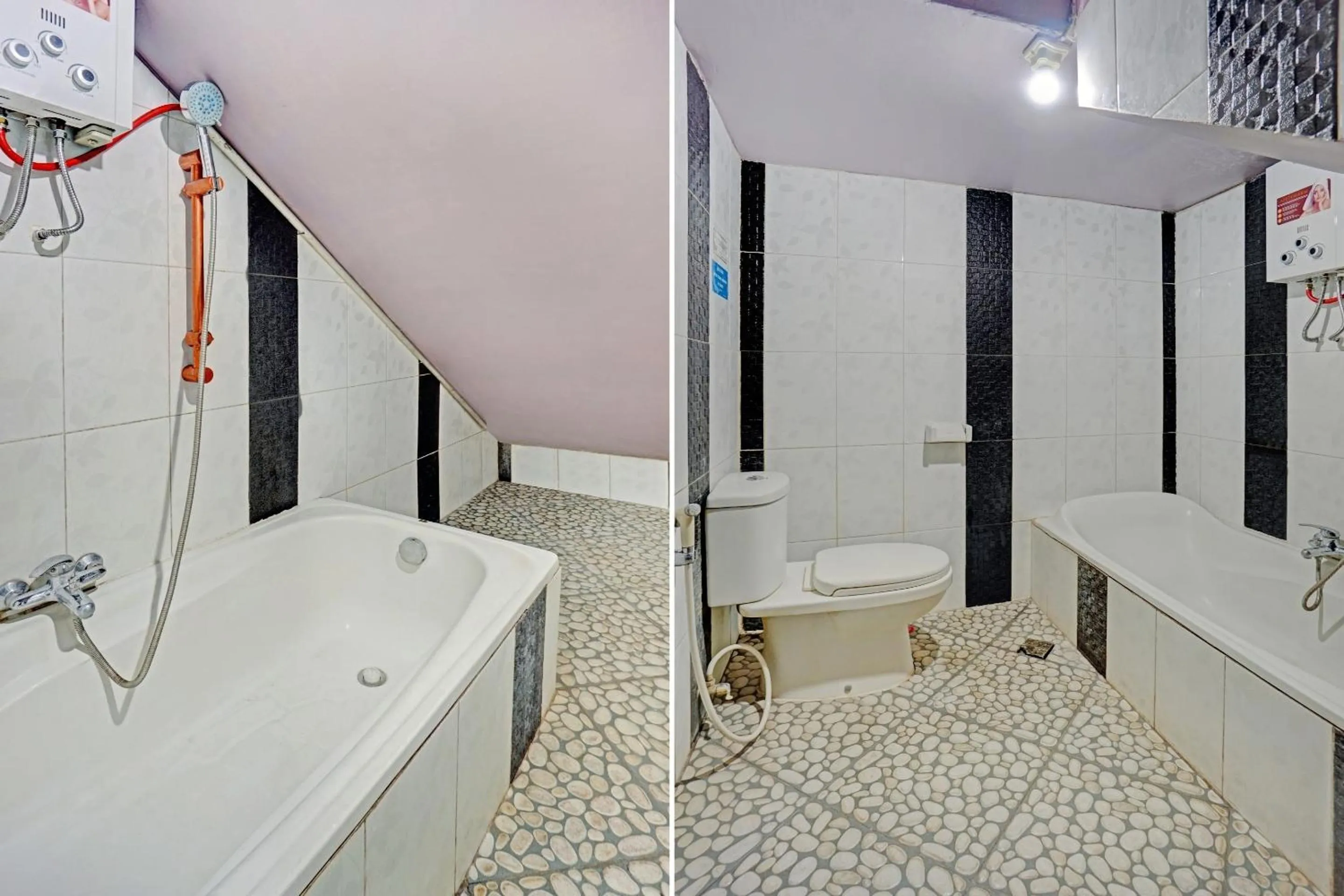 Bathroom in Hotel O Harwin Homestay