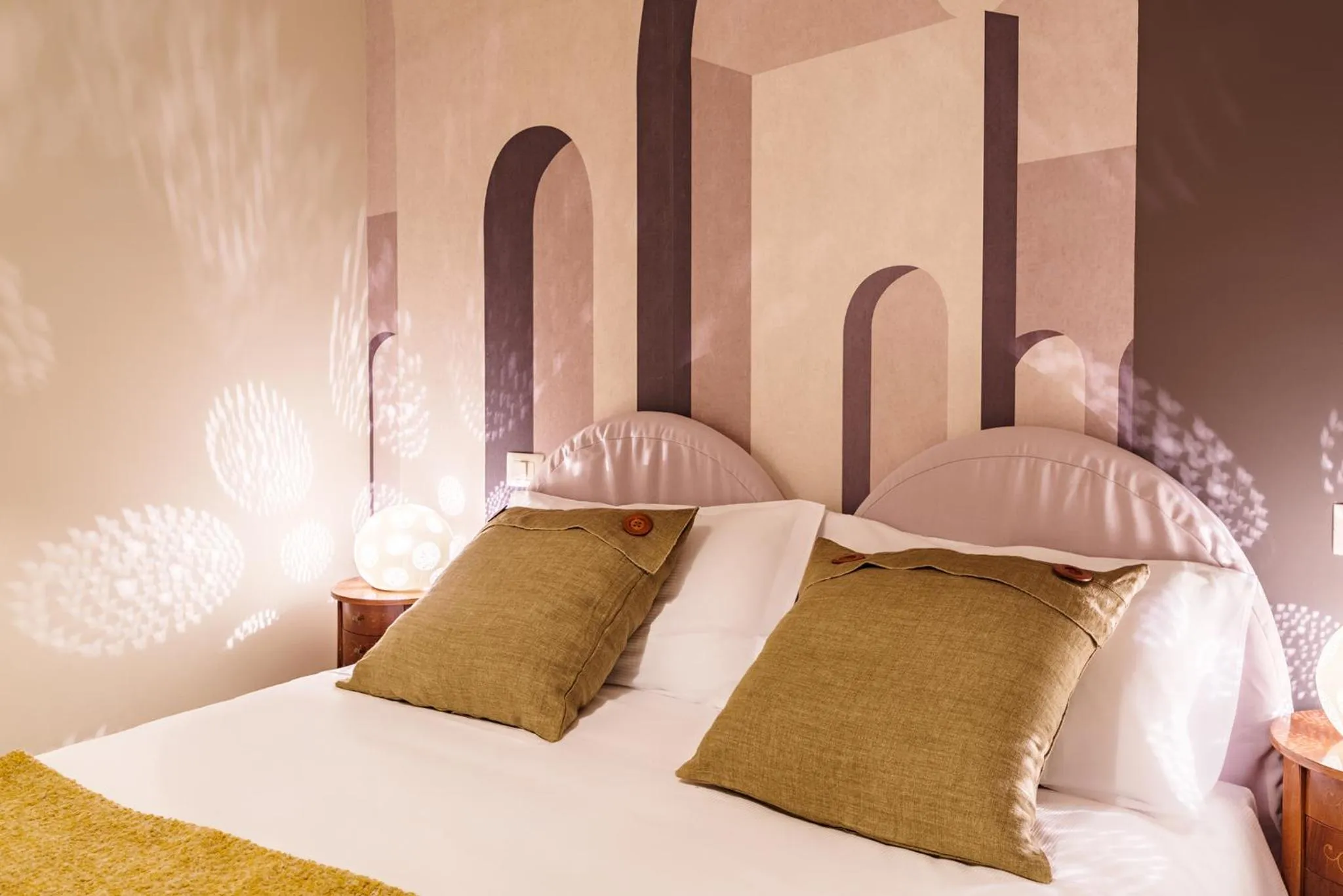 Bed in Aurora Boutique Hotel & Private SPA