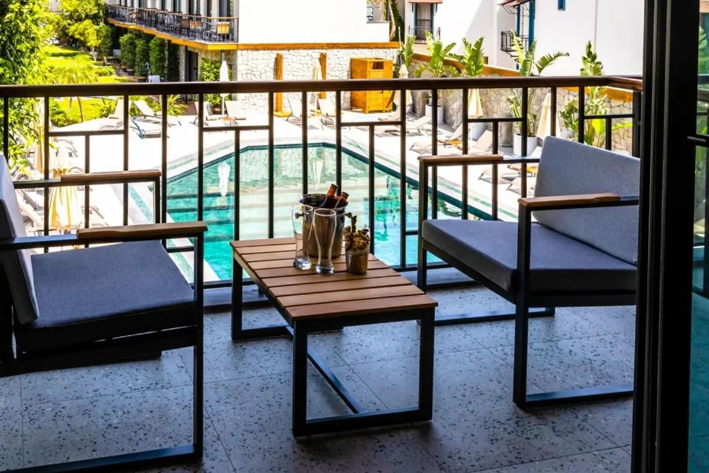 Balcony/Terrace in KHAI HOTEL BODRUM