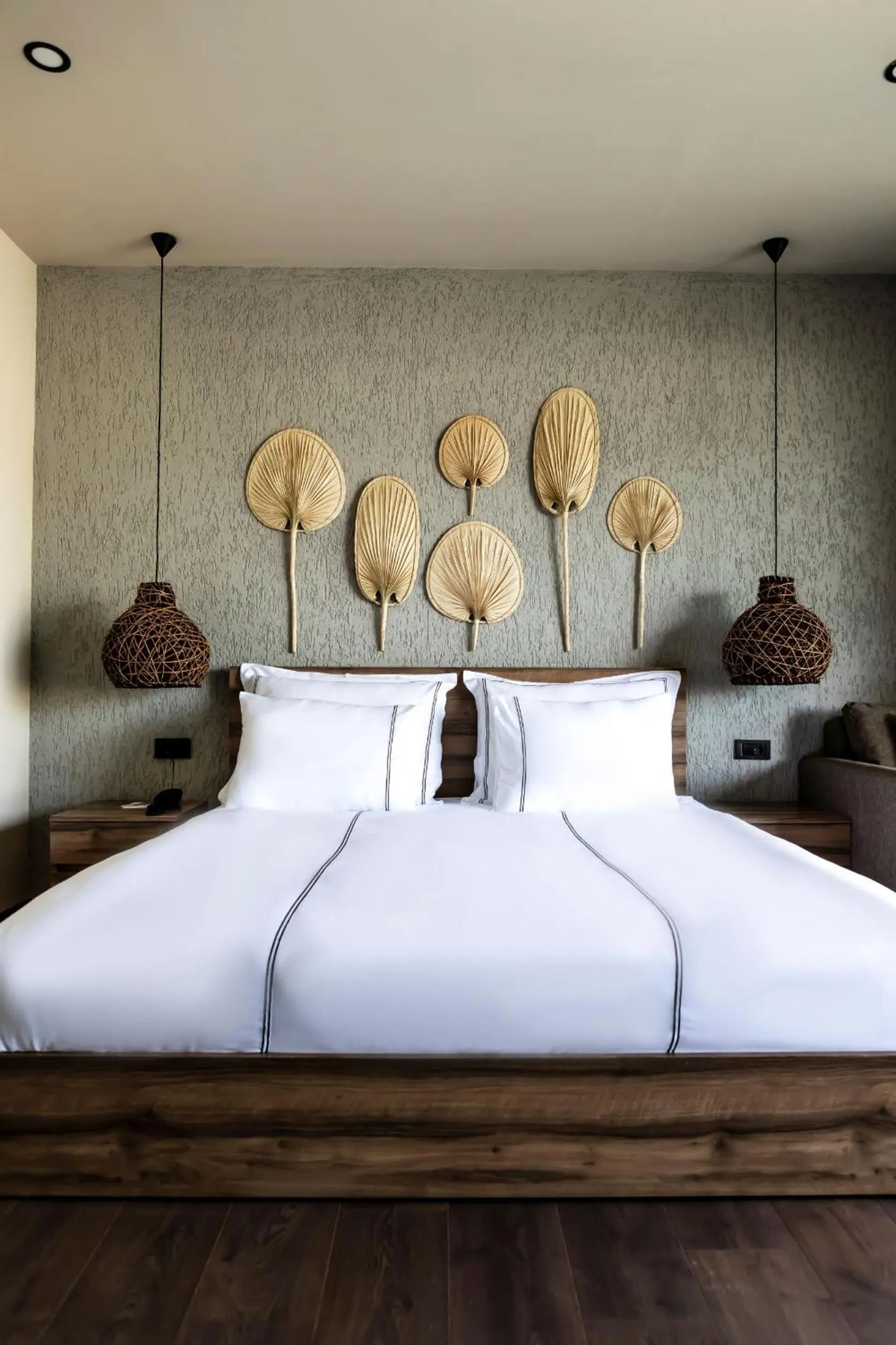 Bed in KHAI HOTEL BODRUM