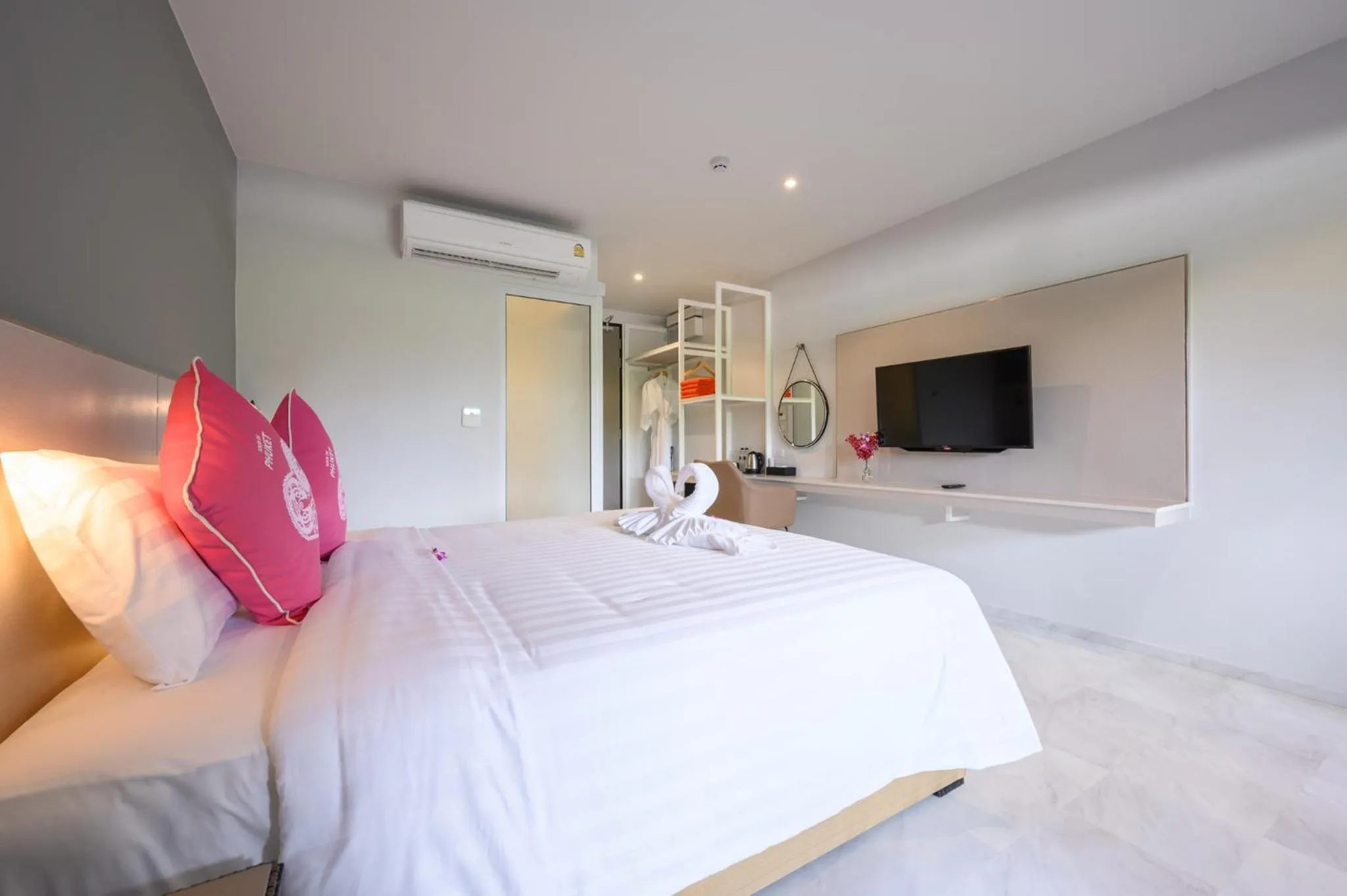 Bedroom, Bed in Tour De Phuket Hotel - SHA Plus