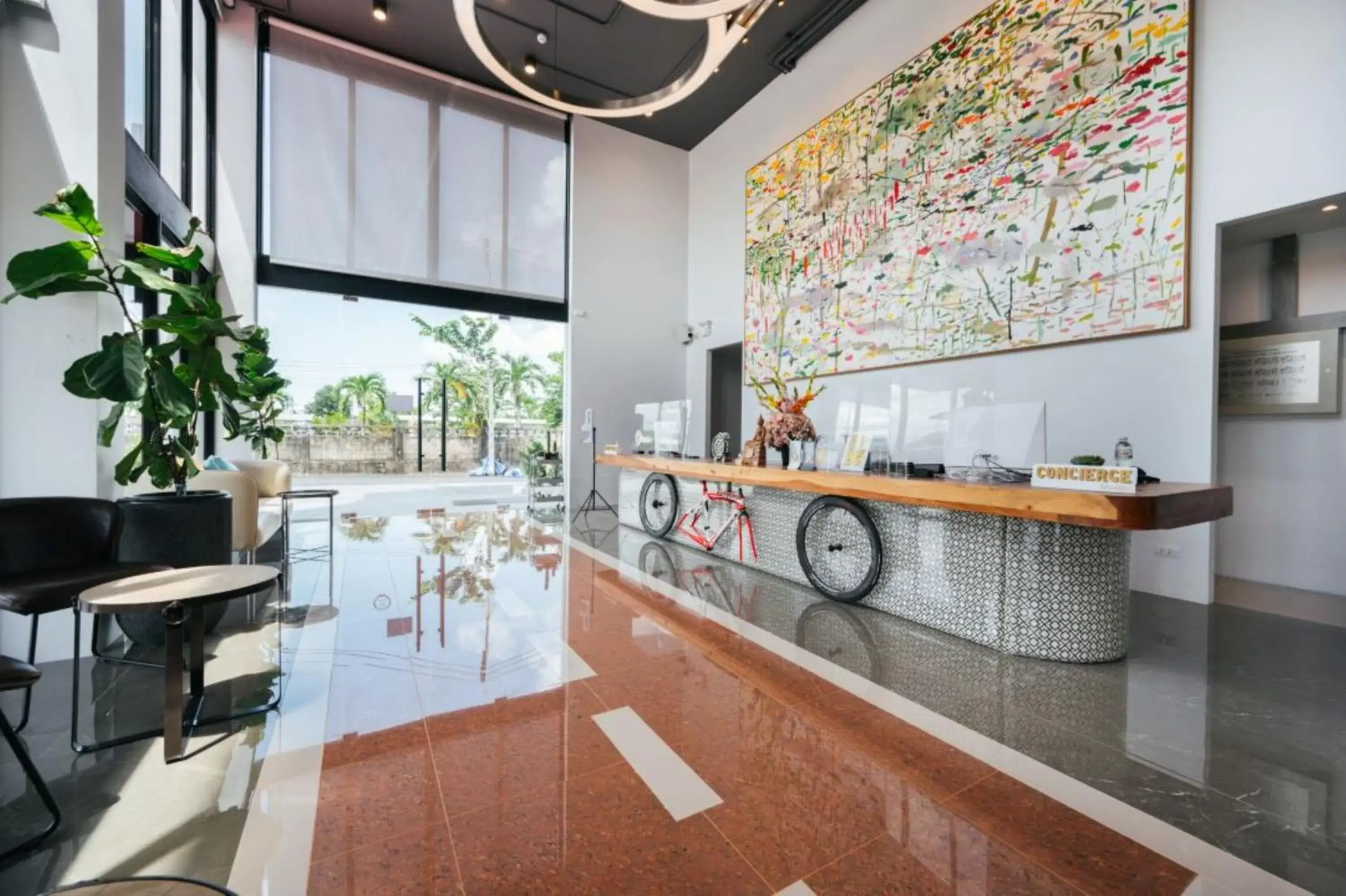 Lobby or reception in Tour De Phuket Hotel - SHA Plus Lobby or reception in Tour De Phuket Hotel - SHA Plus