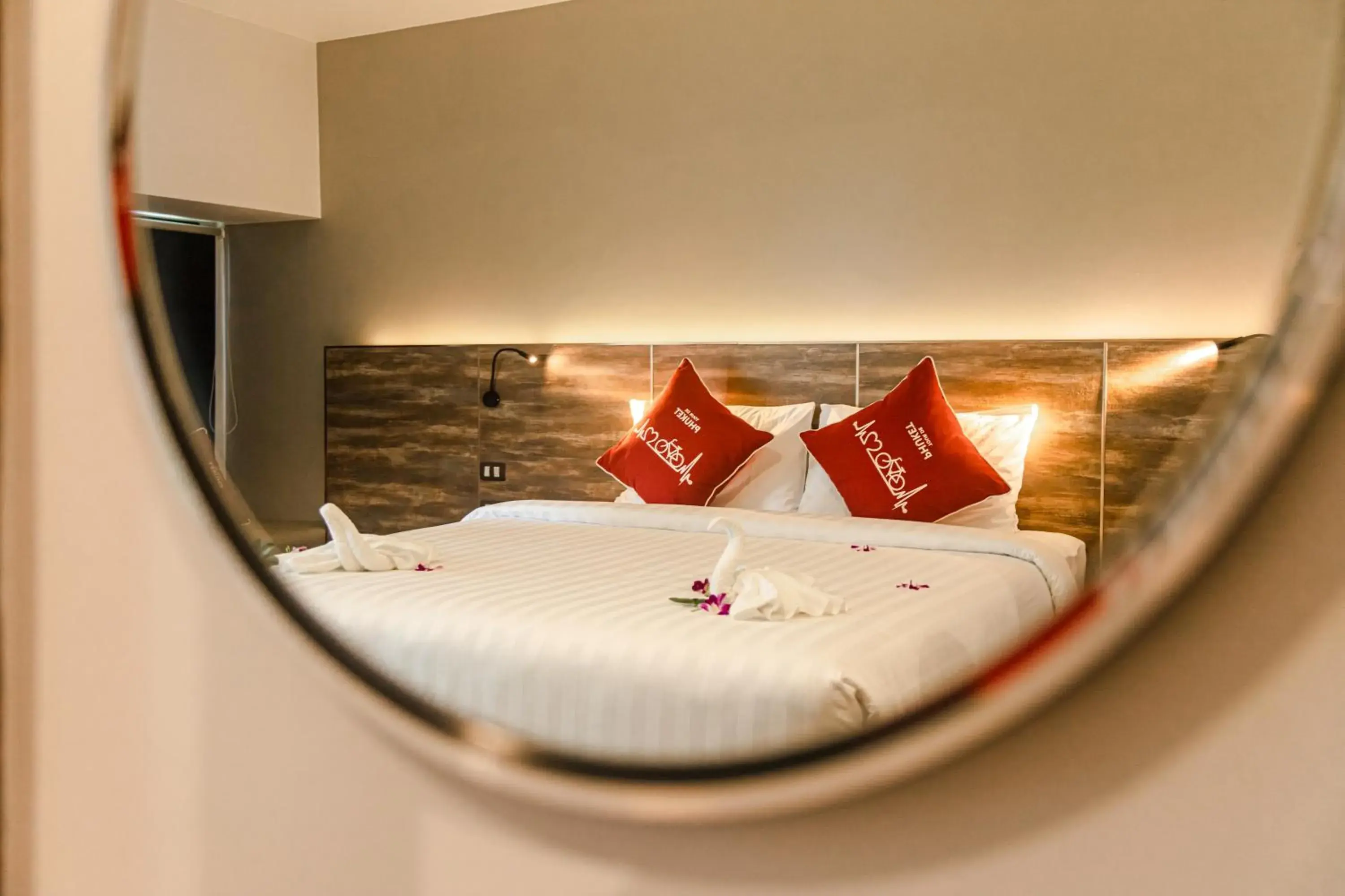 Bed in Tour De Phuket Hotel - SHA Plus Bed in Tour De Phuket Hotel - SHA Plus