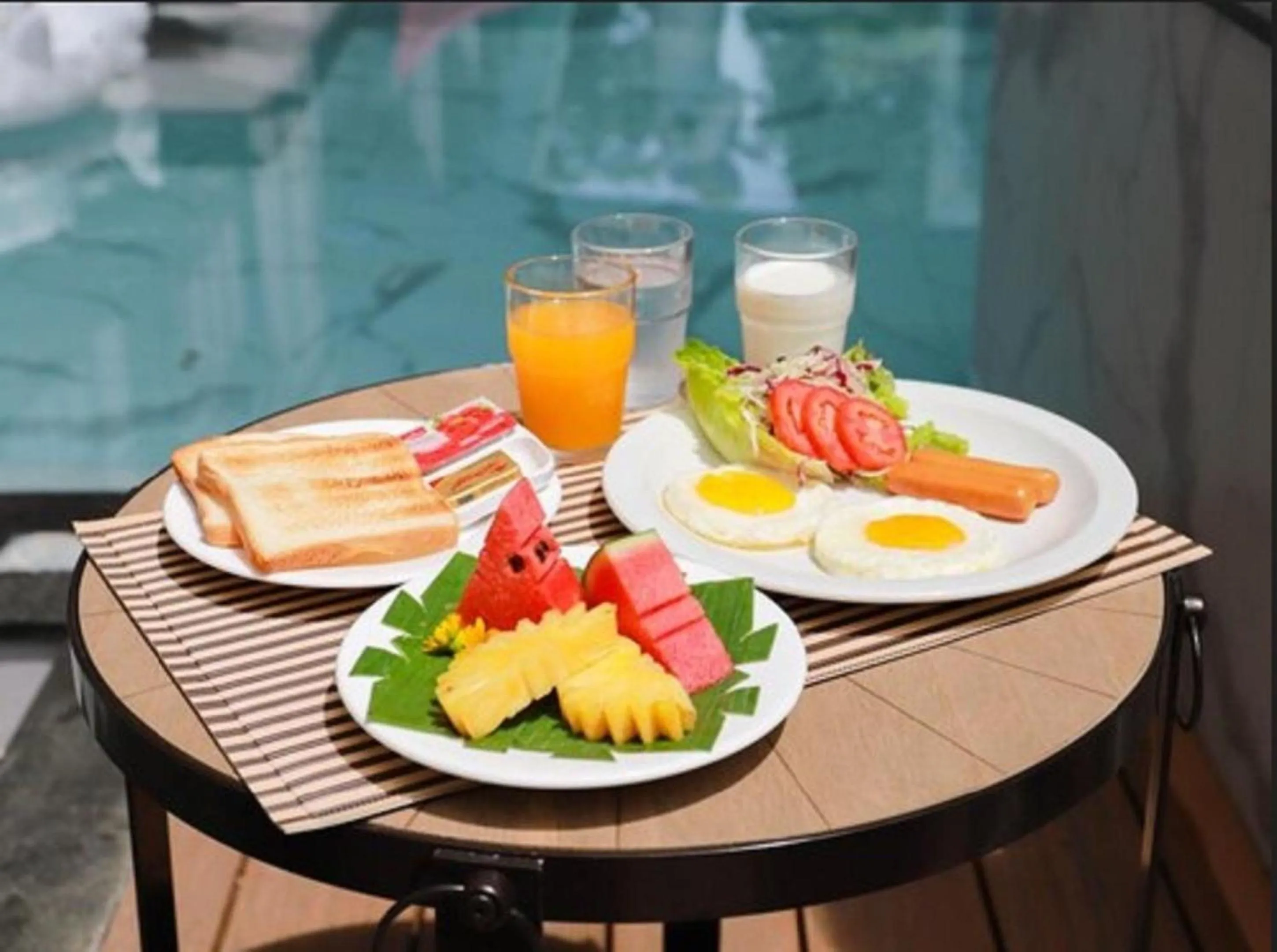 Buffet breakfast in Tour De Phuket Hotel - SHA Plus