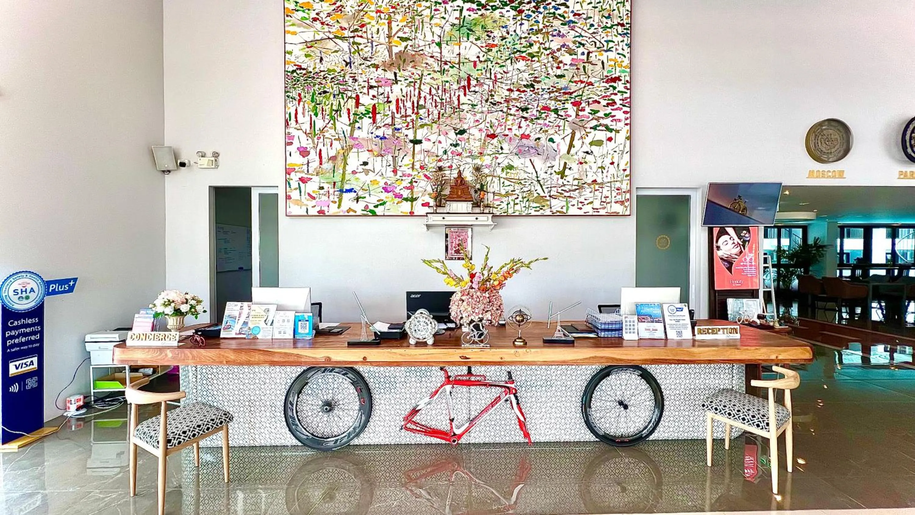 Lobby or reception in Tour De Phuket Hotel - SHA Plus