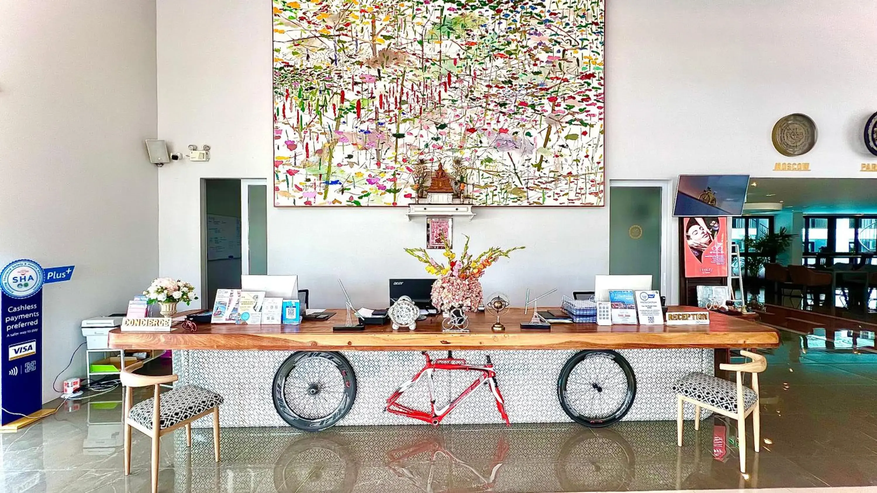 Lobby or reception in Tour De Phuket Hotel - SHA Plus Lobby or reception in Tour De Phuket Hotel - SHA Plus