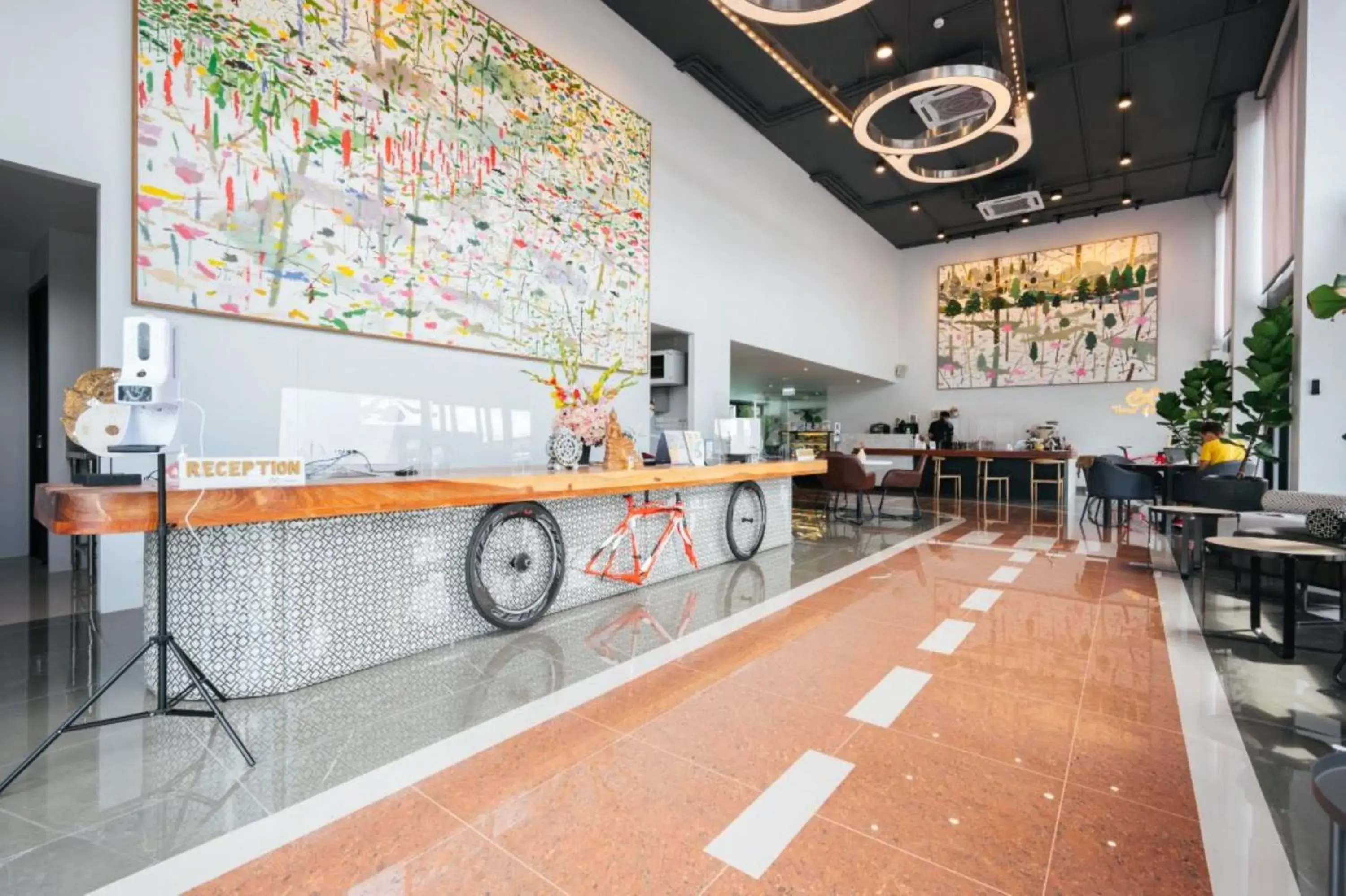 Lobby or reception in Tour De Phuket Hotel - SHA Plus Lobby or reception in Tour De Phuket Hotel - SHA Plus