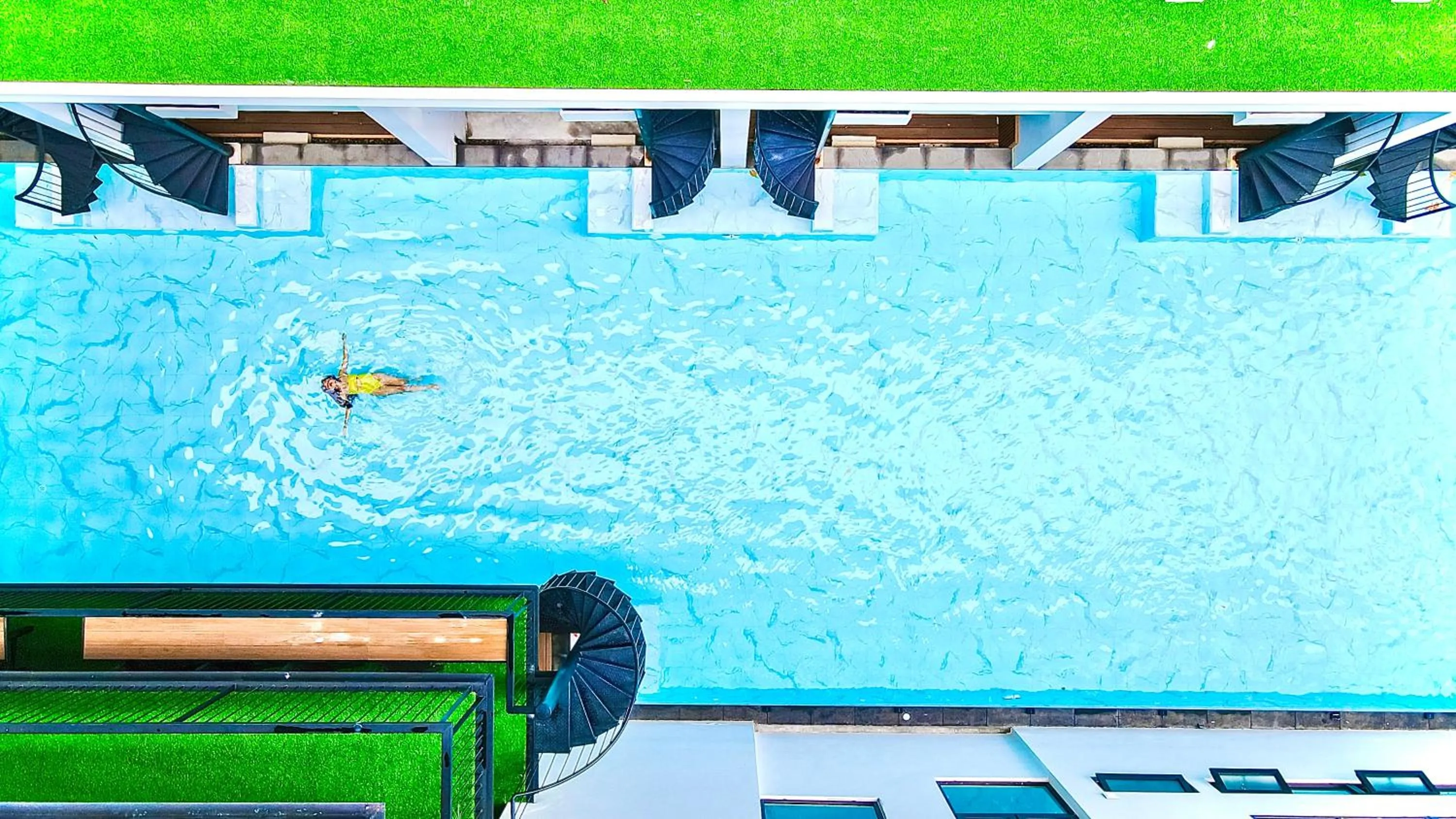 Pool view in Tour De Phuket Hotel - SHA Plus