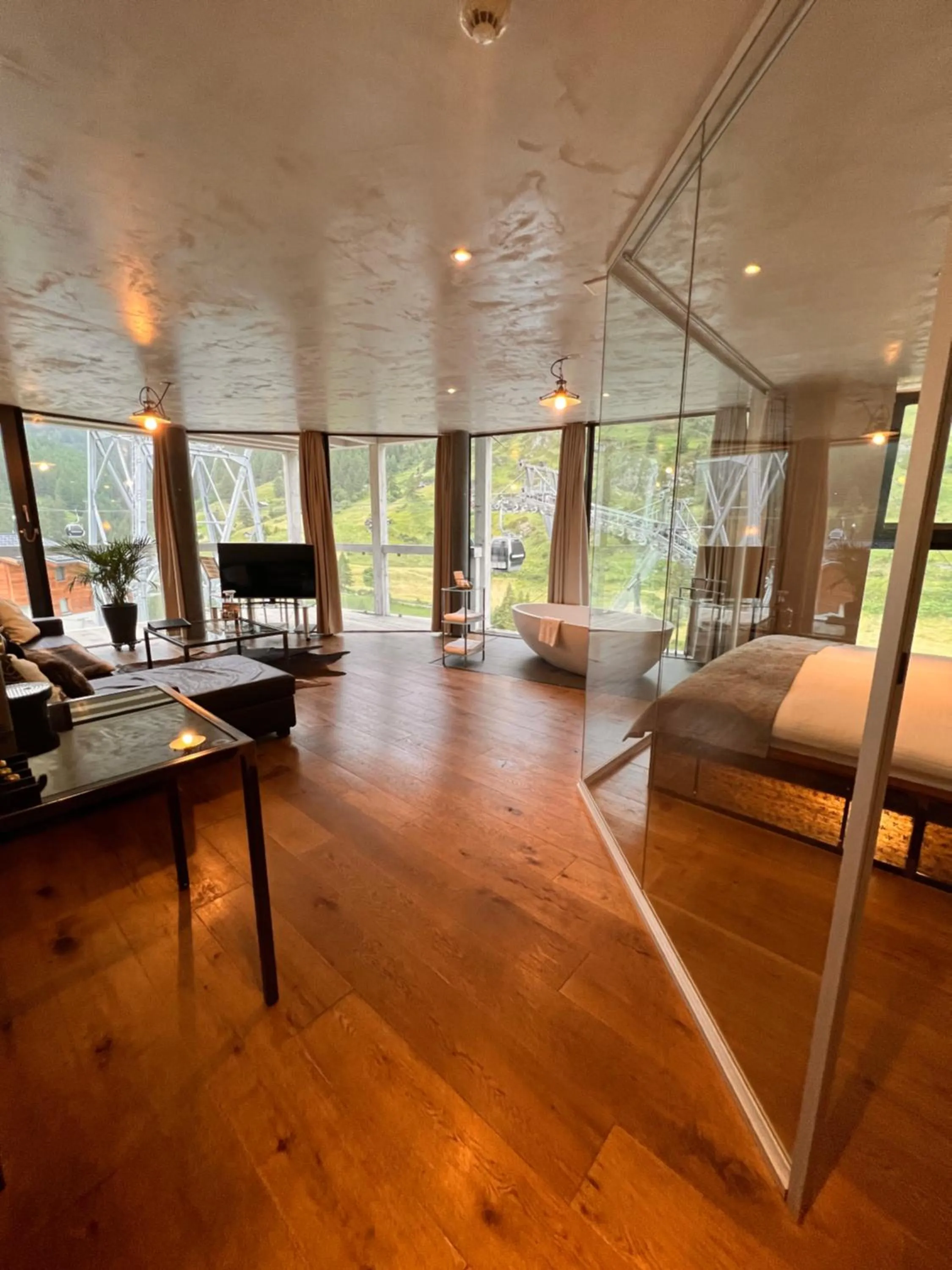 Living room in Matterhorn FOCUS Design Hotel