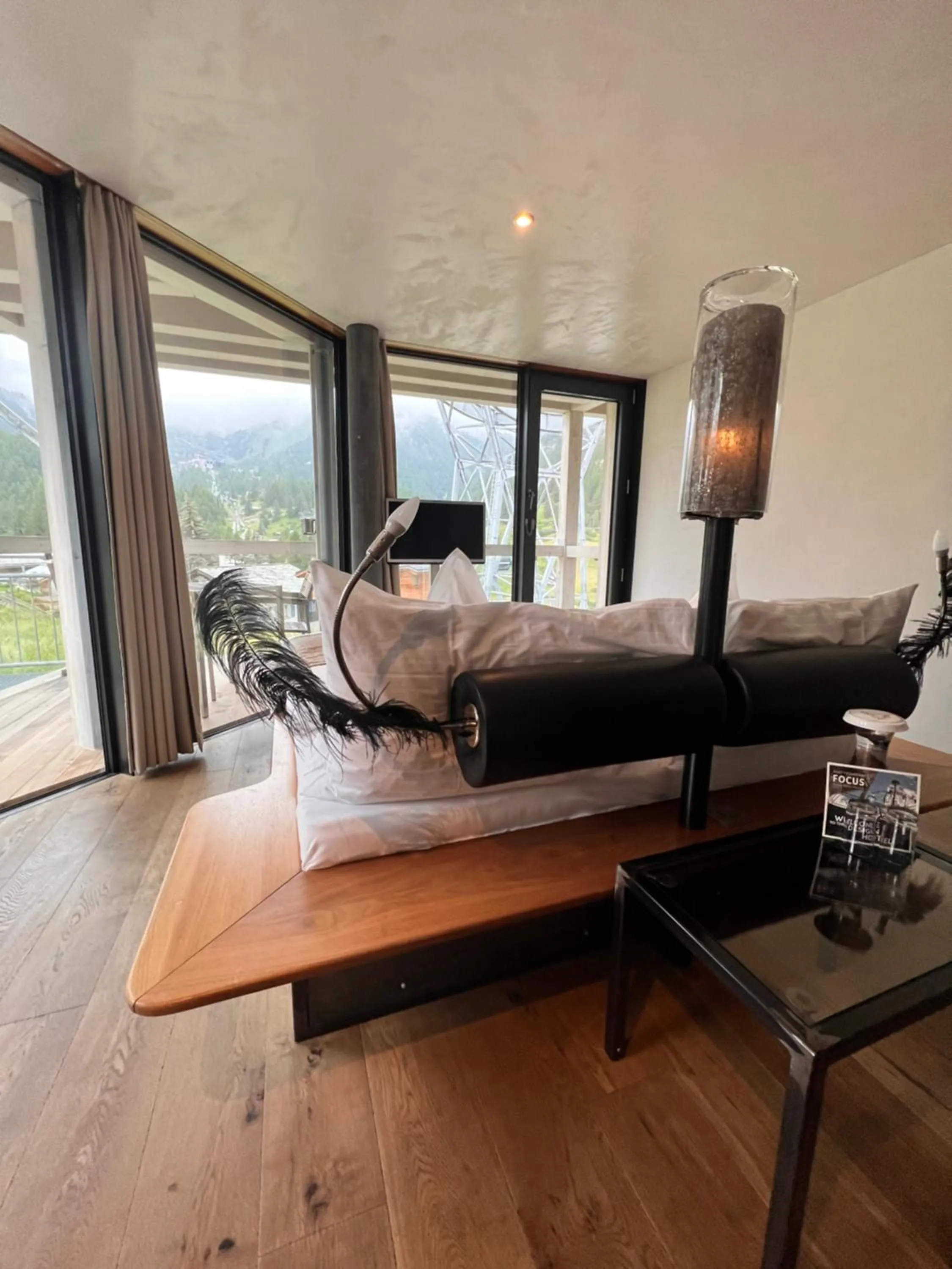 Bedroom in Matterhorn FOCUS Design Hotel