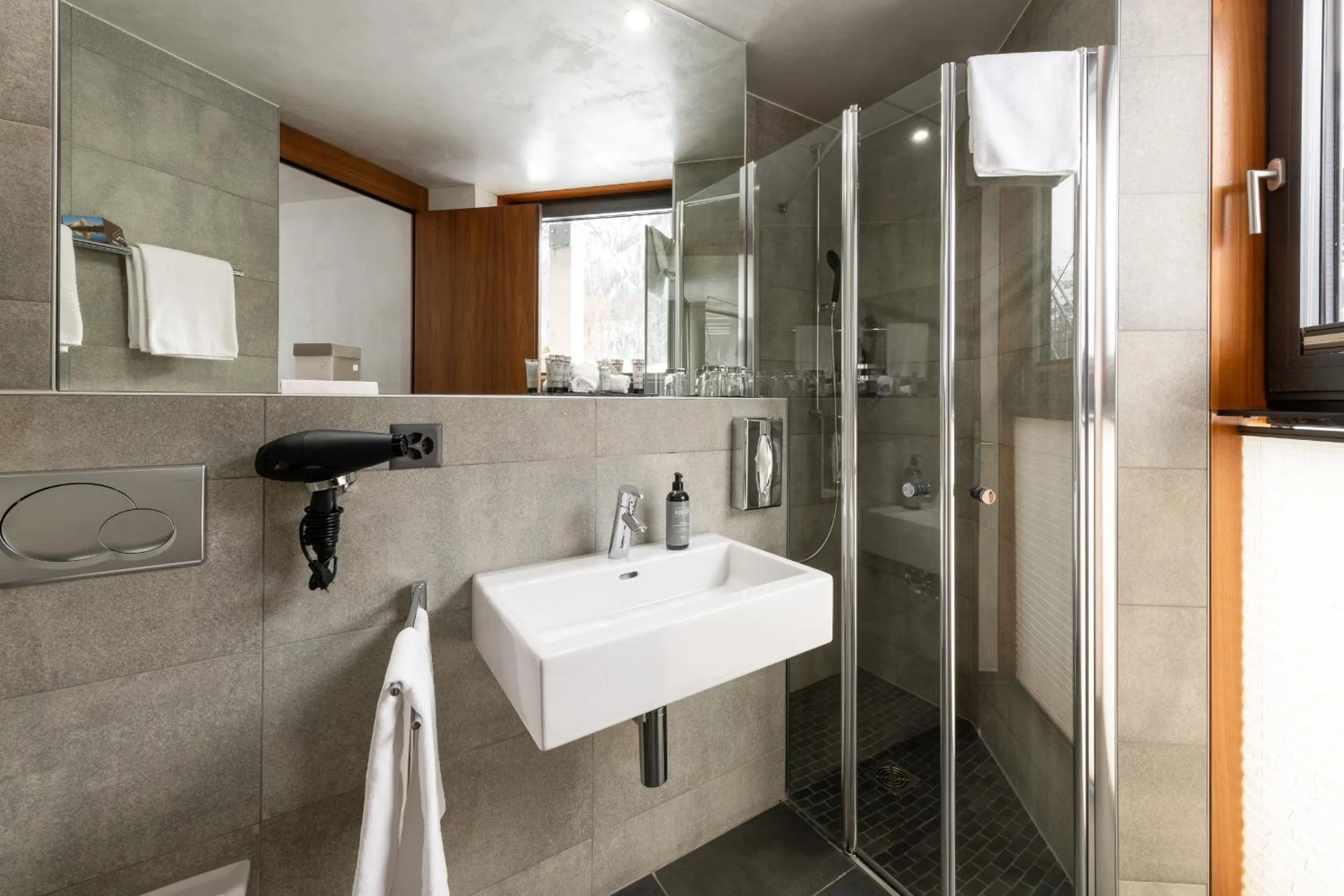 Bathroom in Matterhorn FOCUS Design Hotel