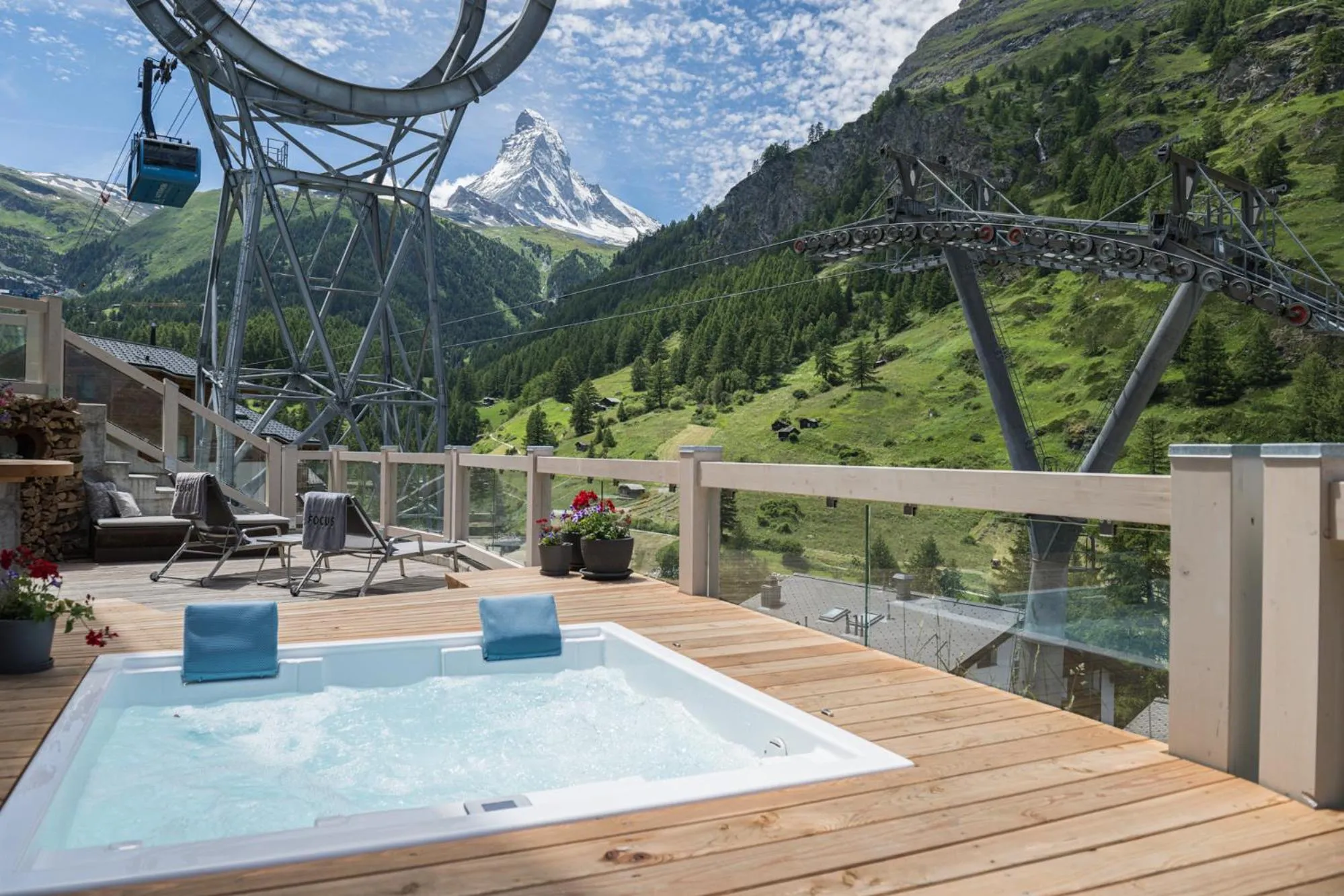 View (from property/room) in Matterhorn FOCUS Design Hotel