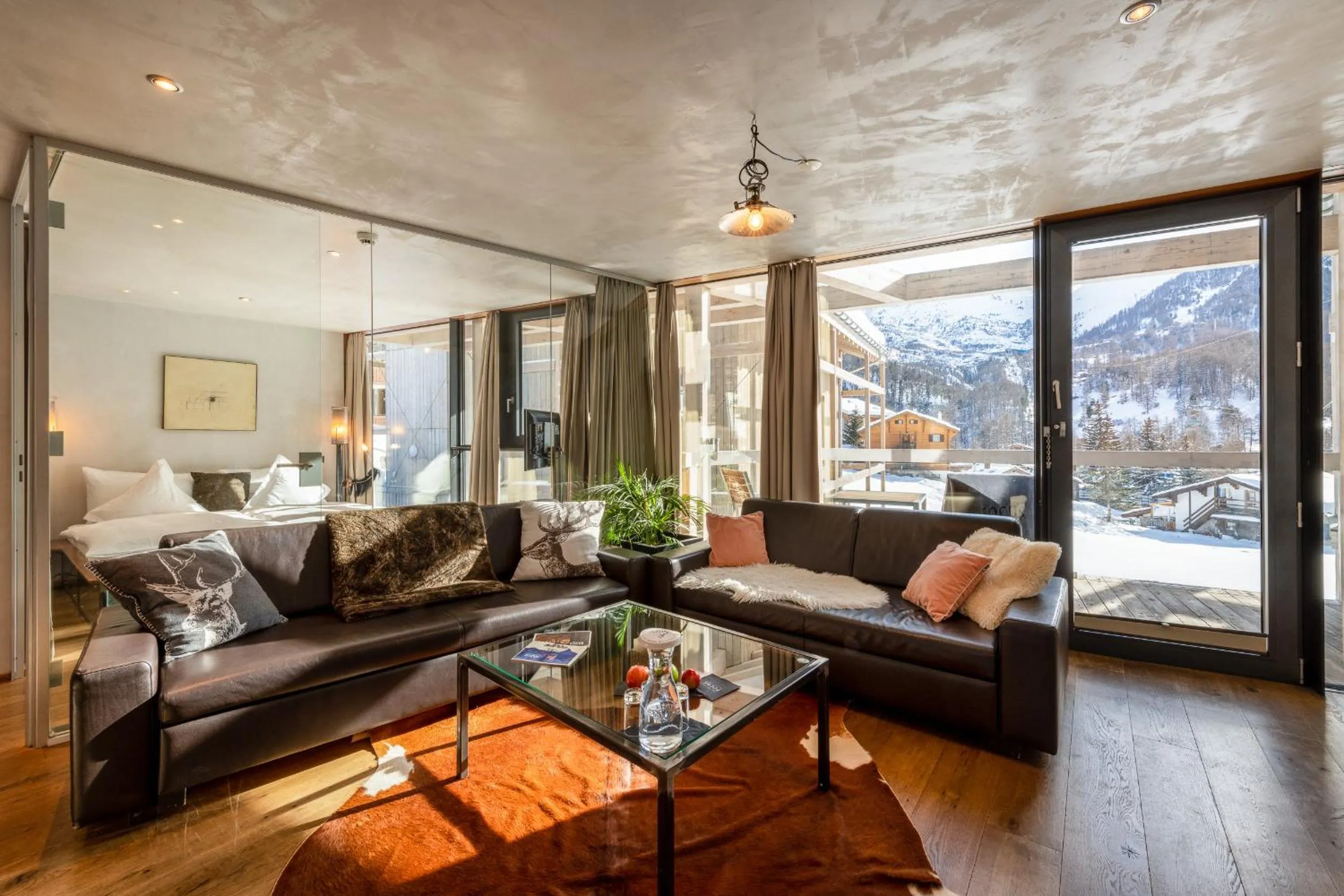 Living room in Matterhorn FOCUS Design Hotel