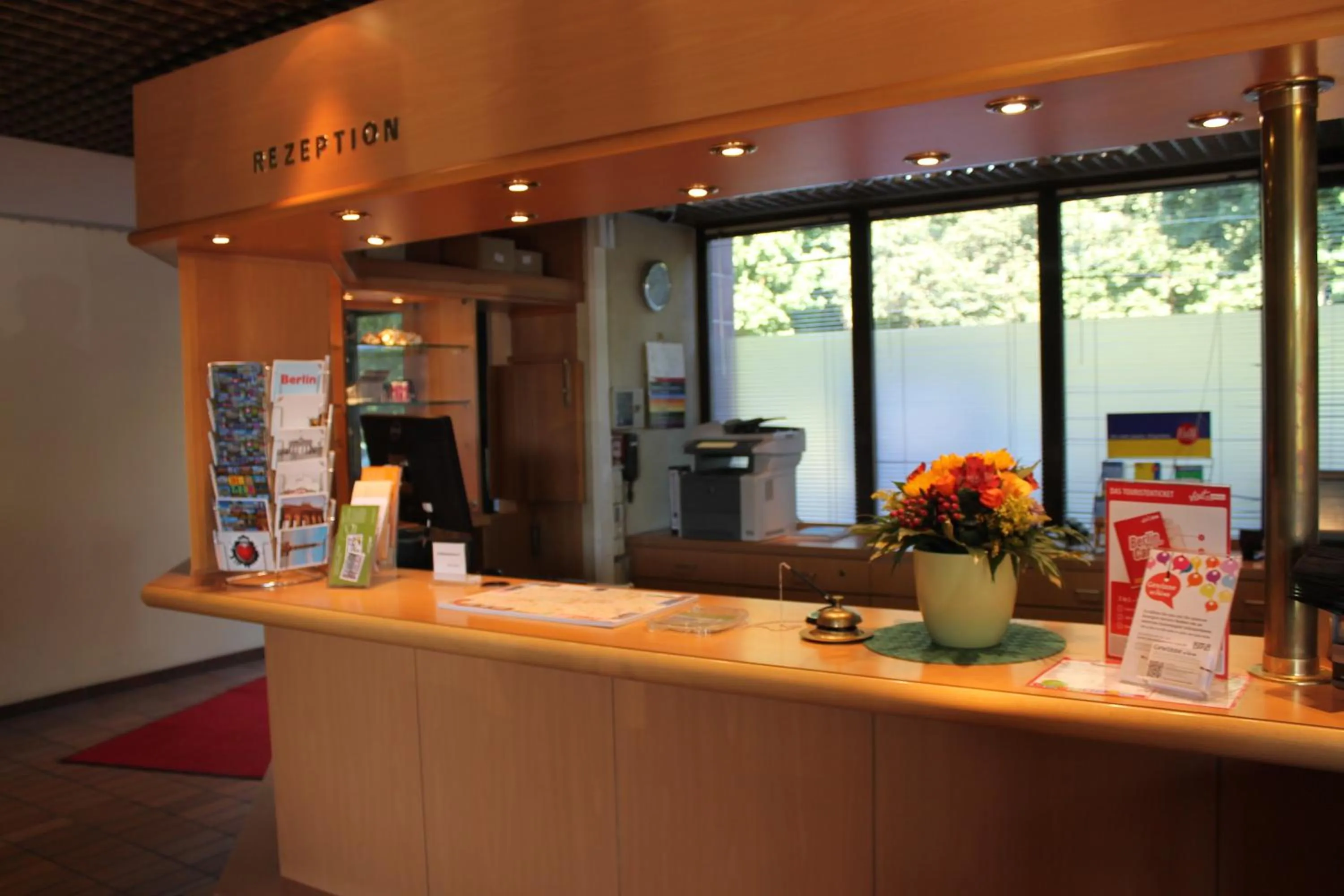 Lobby or reception in Hotel Grunewald