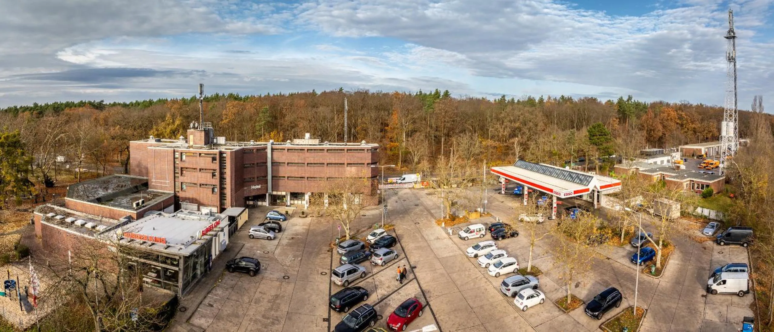 Bird's eye view in Hotel Grunewald