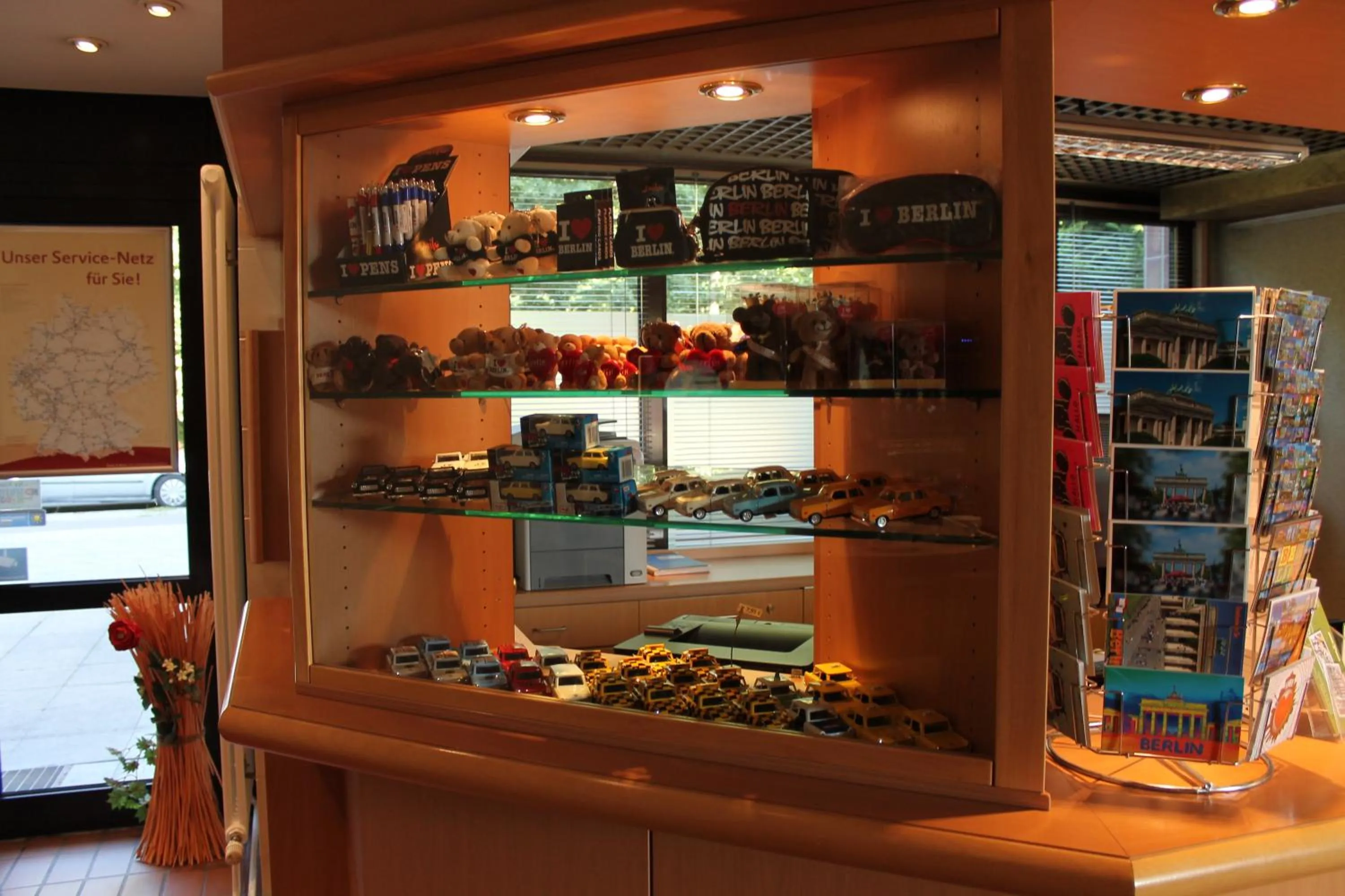 Lobby or reception in Hotel Grunewald