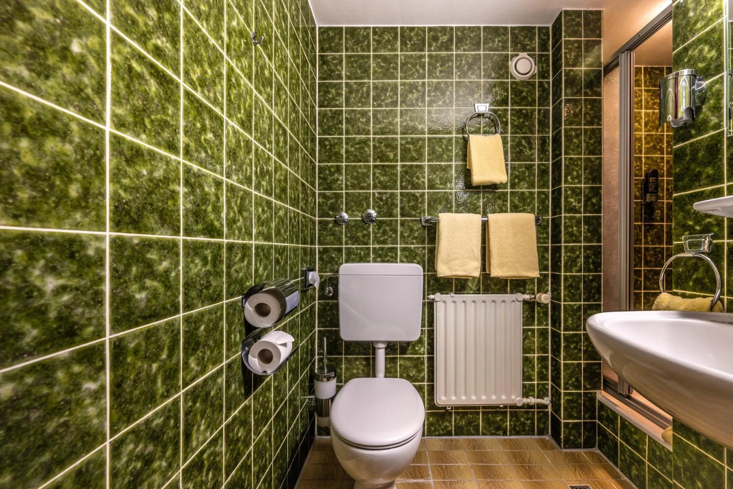 Bathroom in Hotel Grunewald