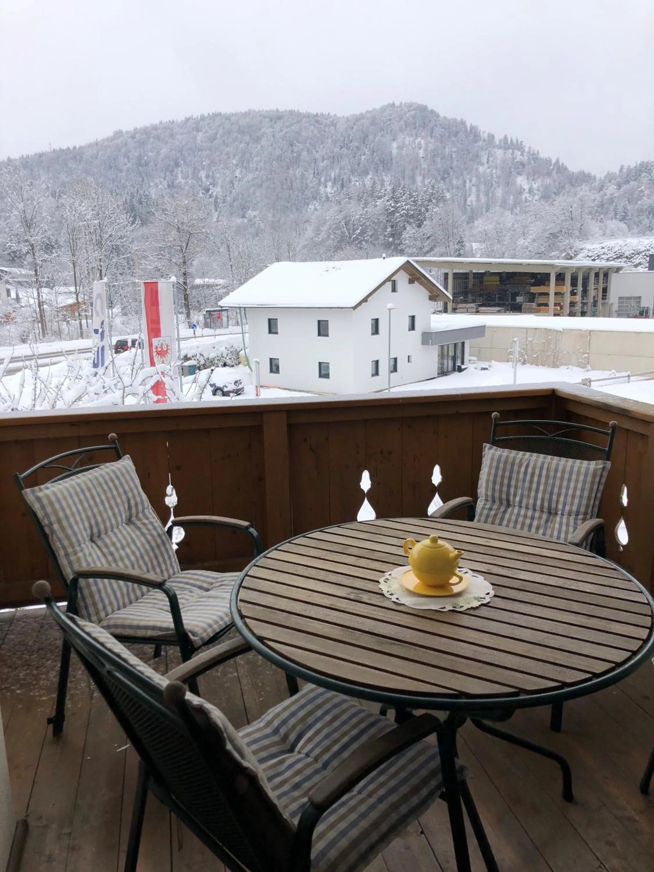 Winter in Egerbach Appartements