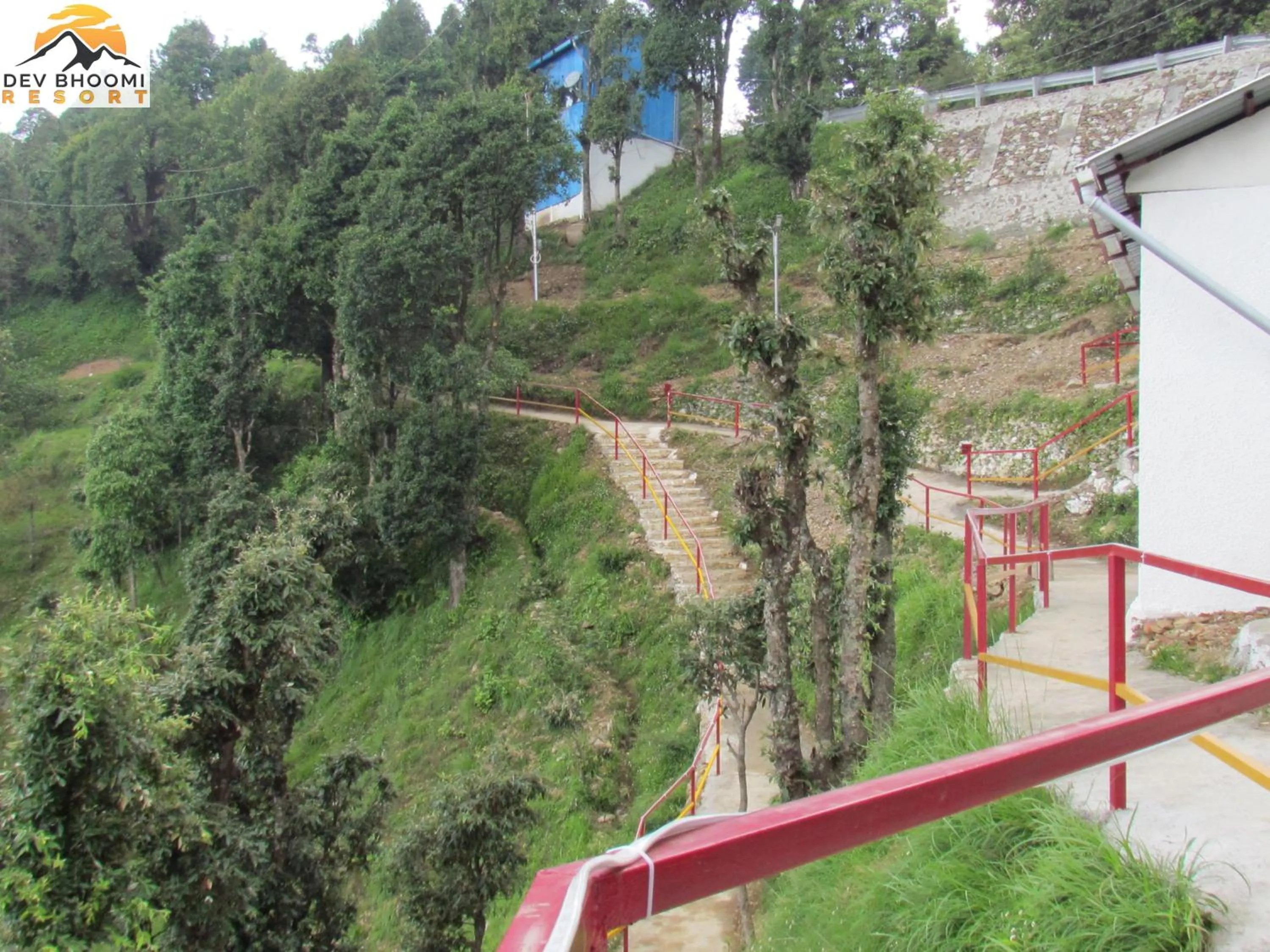 Street view in Dev Bhoomi Resort