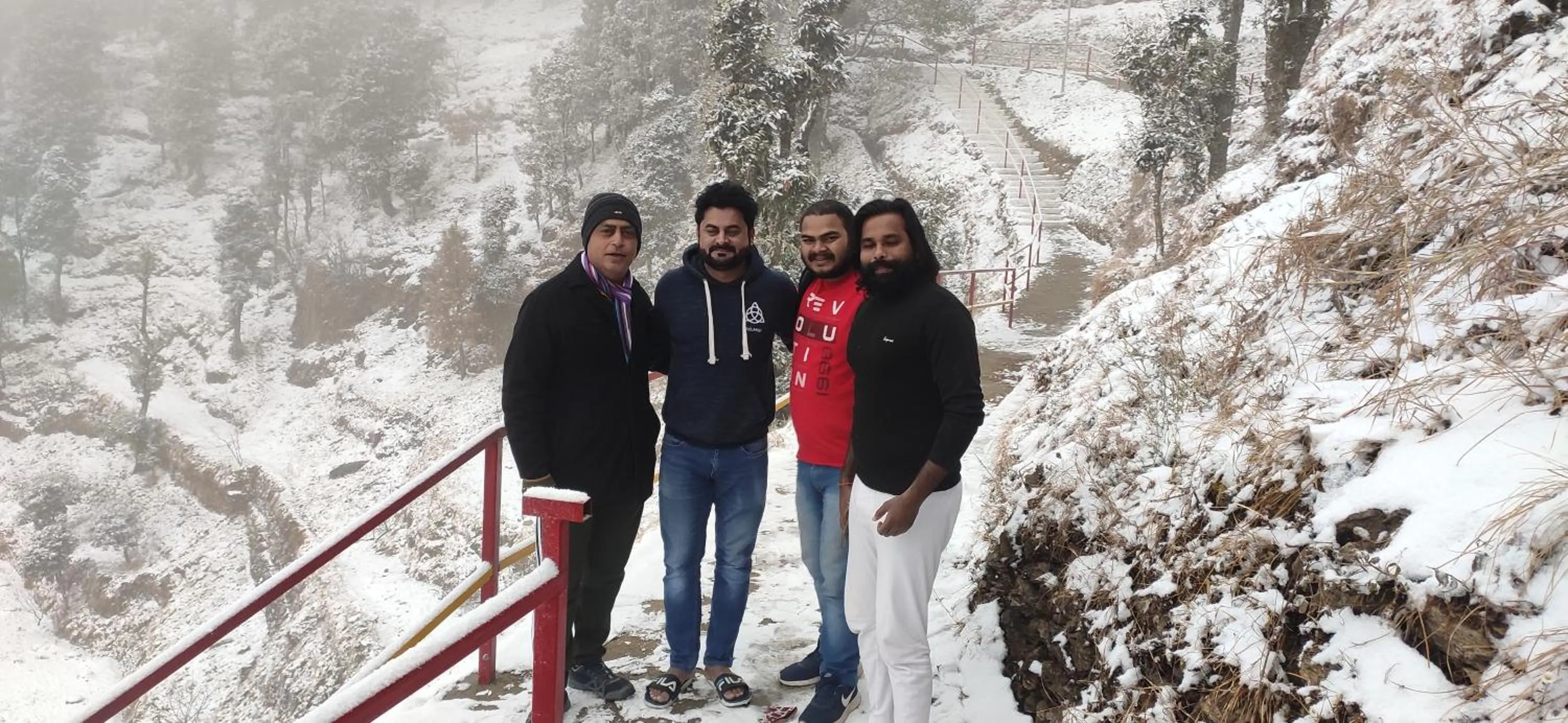 People in Dev Bhoomi Resort