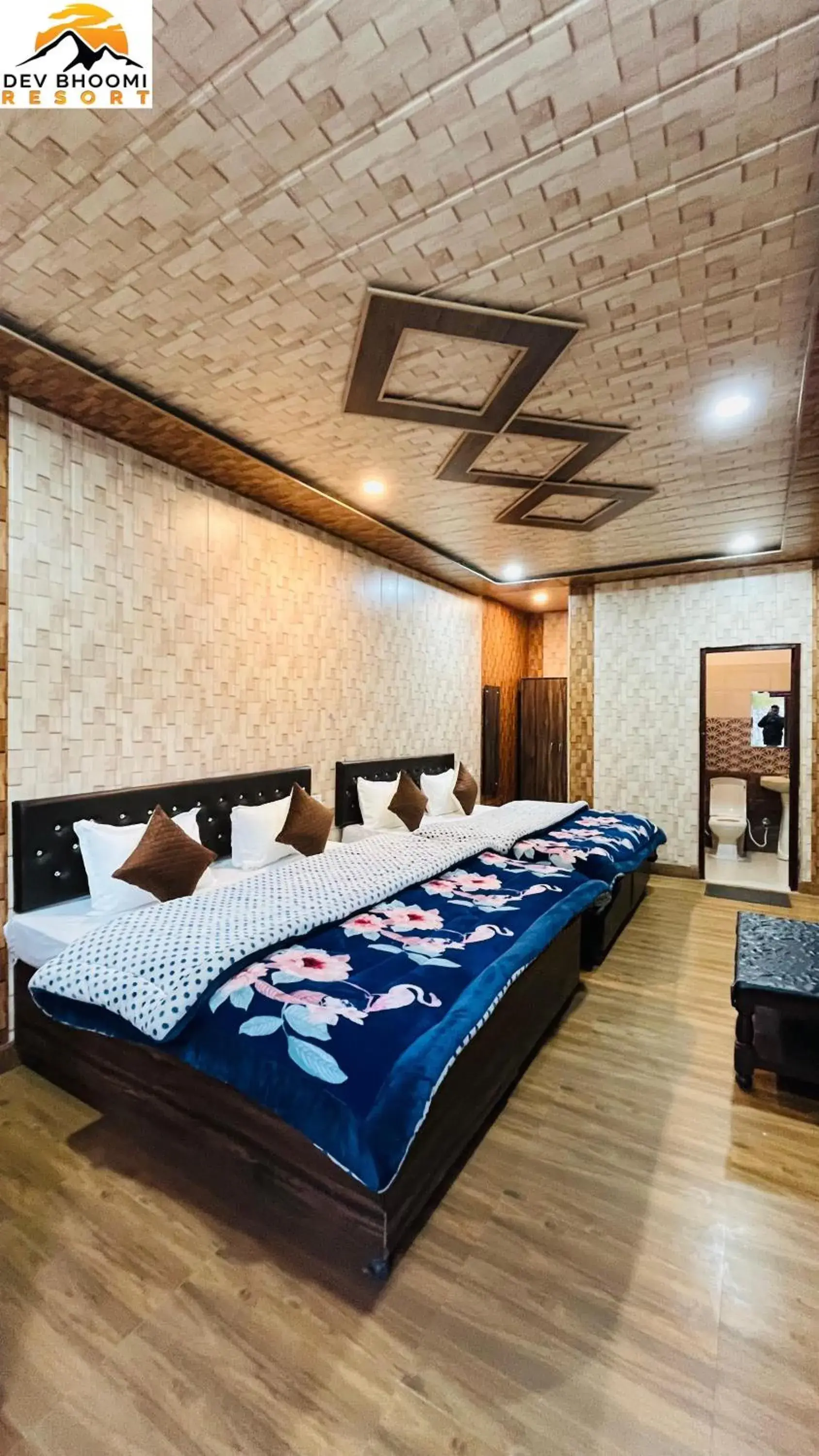 Deluxe Family Room in Dev Bhoomi Resort Deluxe Family Room in Dev Bhoomi Resort