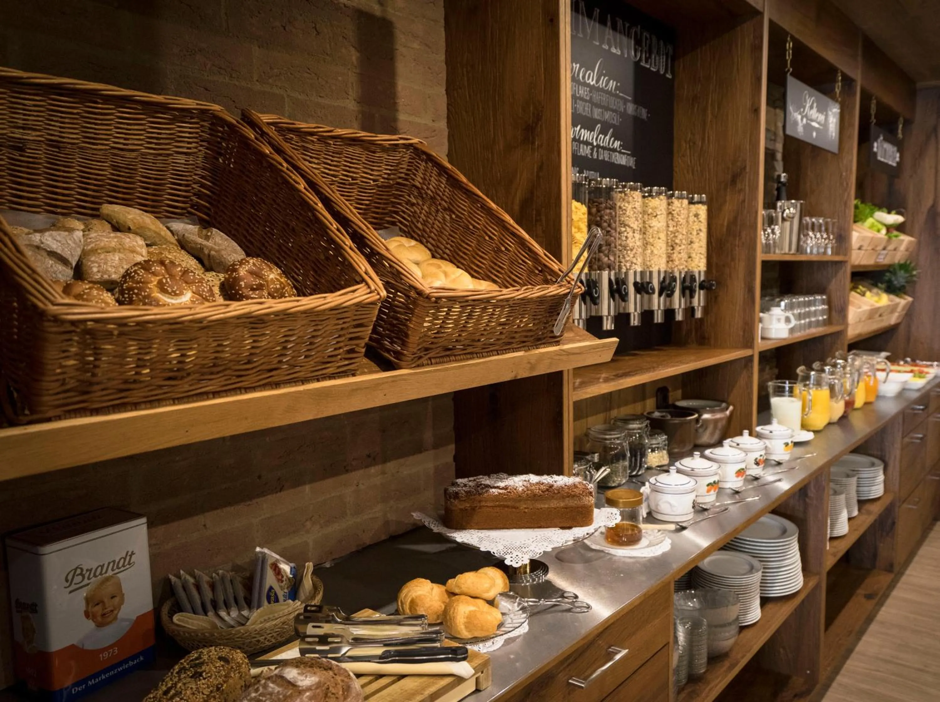 Buffet breakfast in Alpenstadthotels