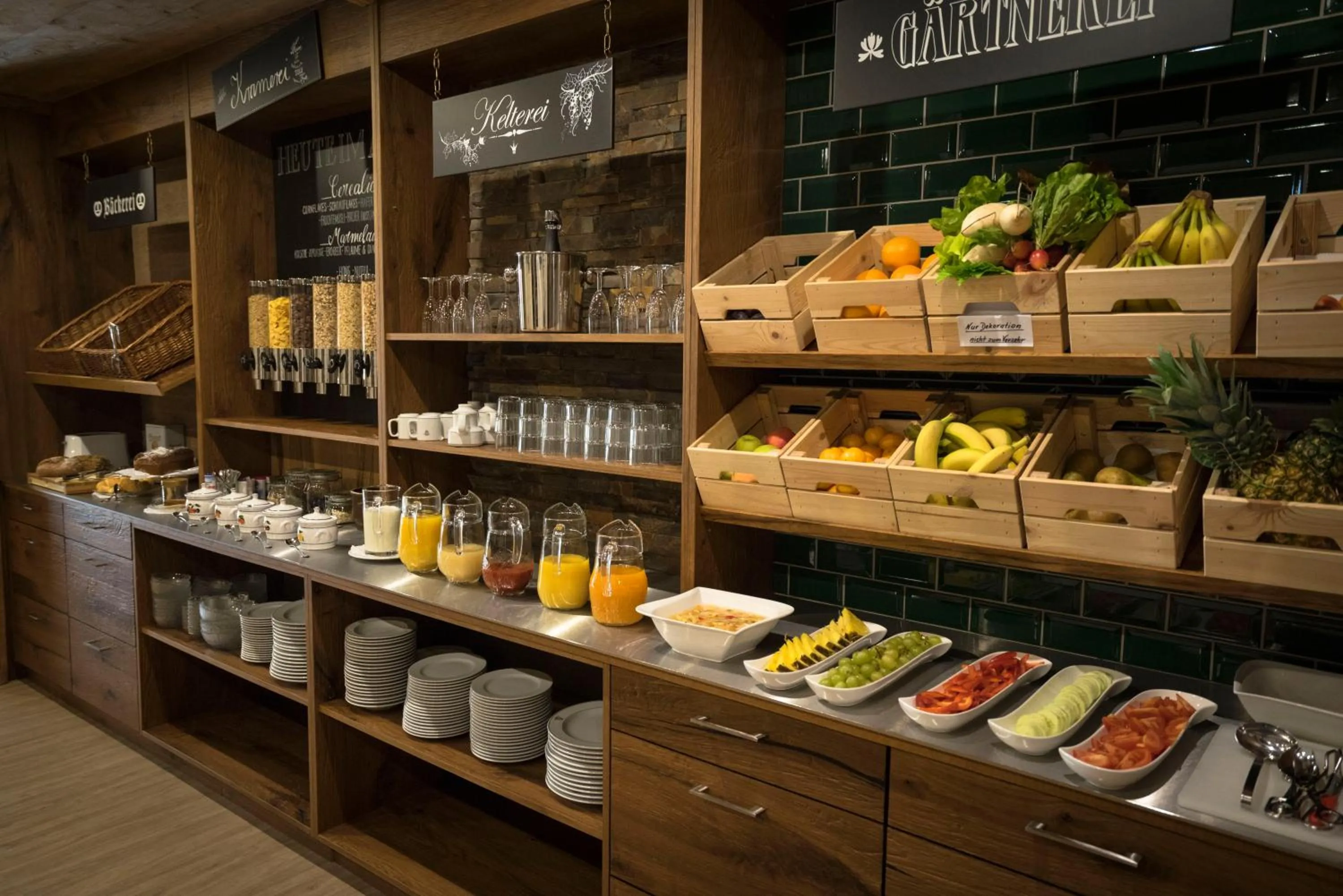 Buffet breakfast in Alpenstadthotels