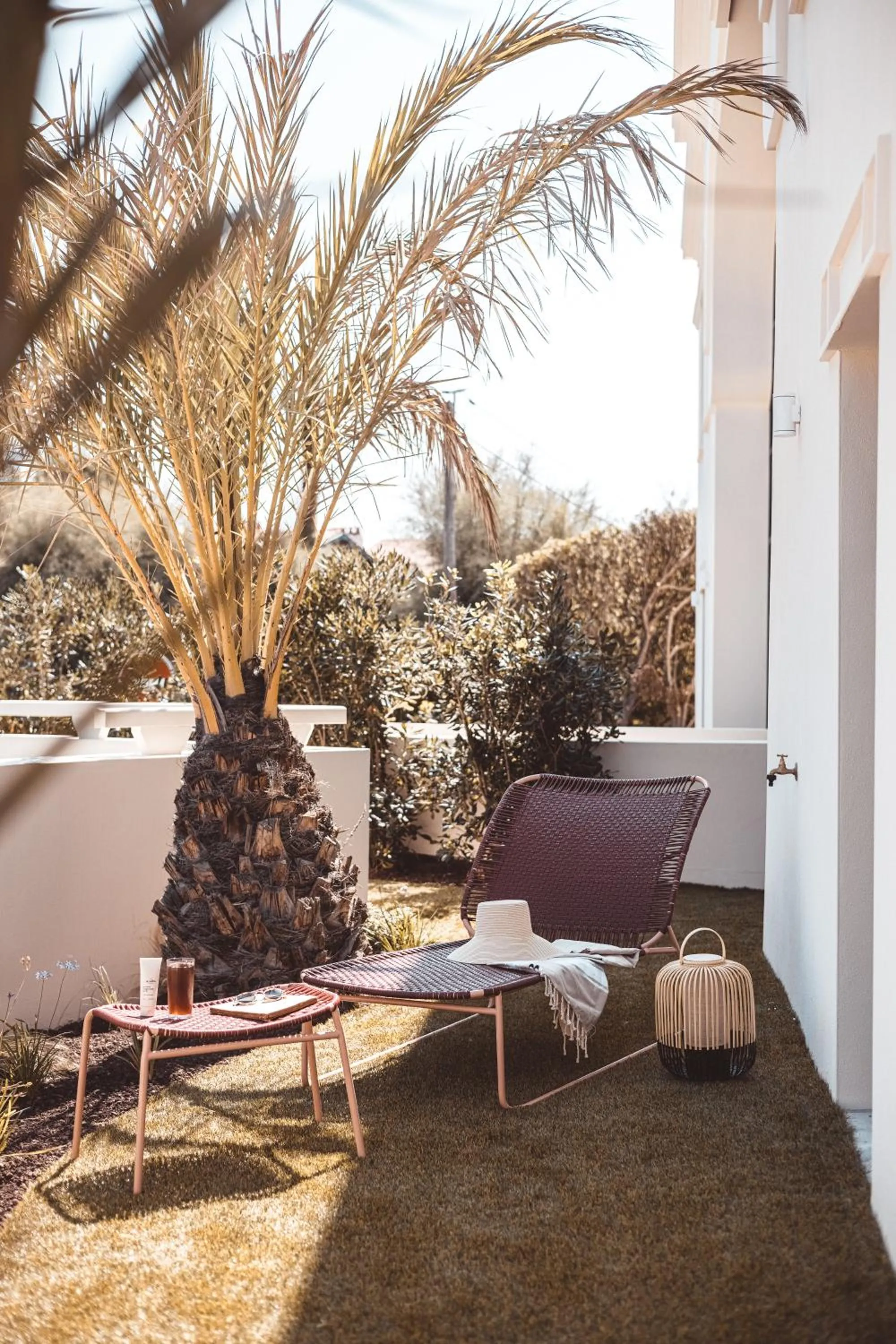 Patio in Le Garage Biarritz Hôtel