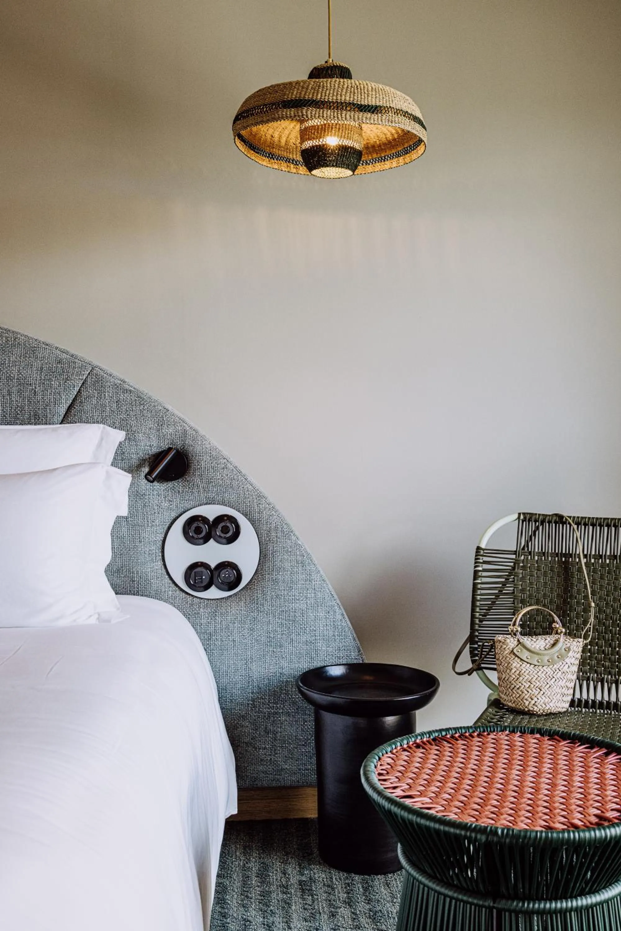 Bedroom, Bed in Le Garage Biarritz Hôtel