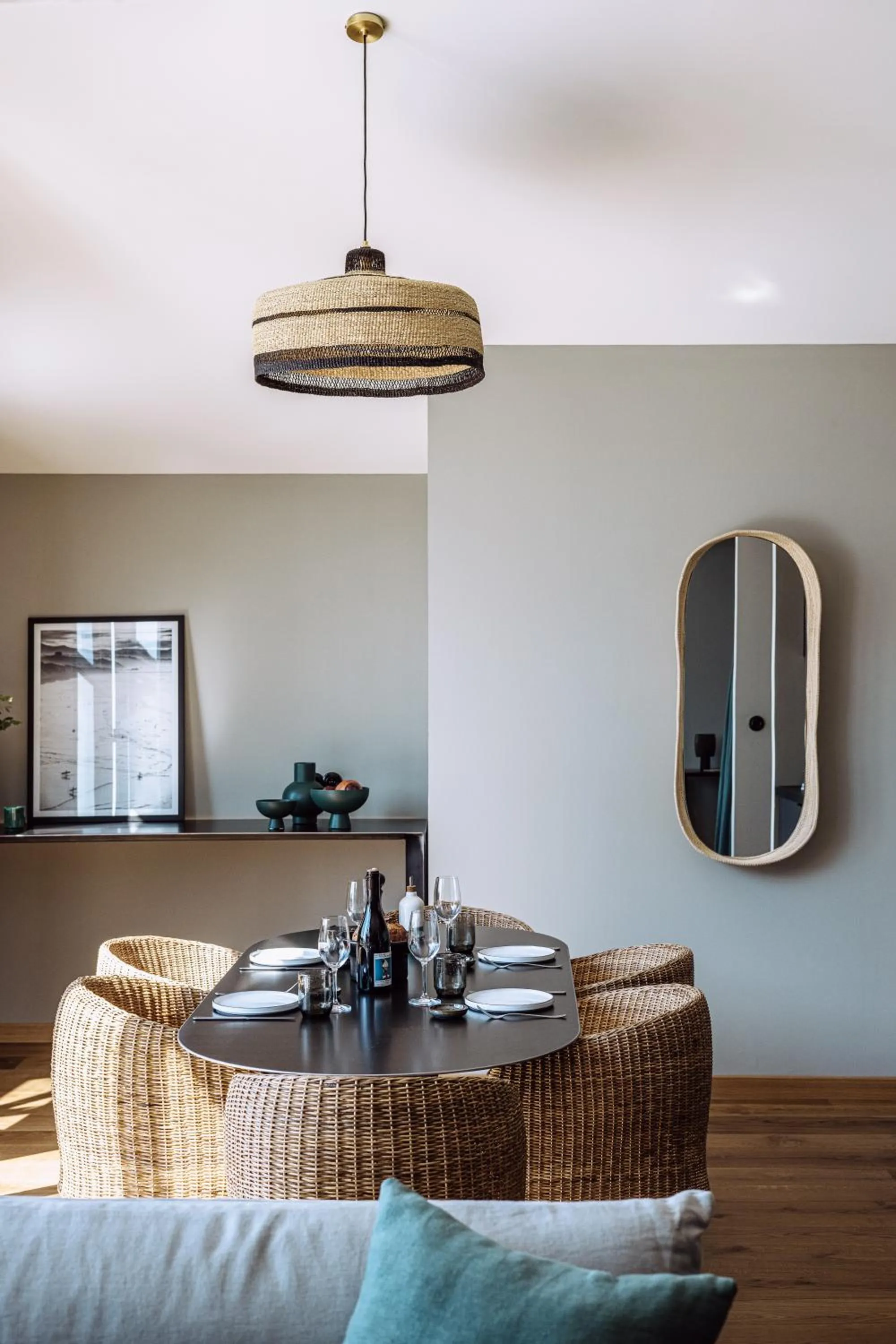 Seating area in Le Garage Biarritz Hôtel