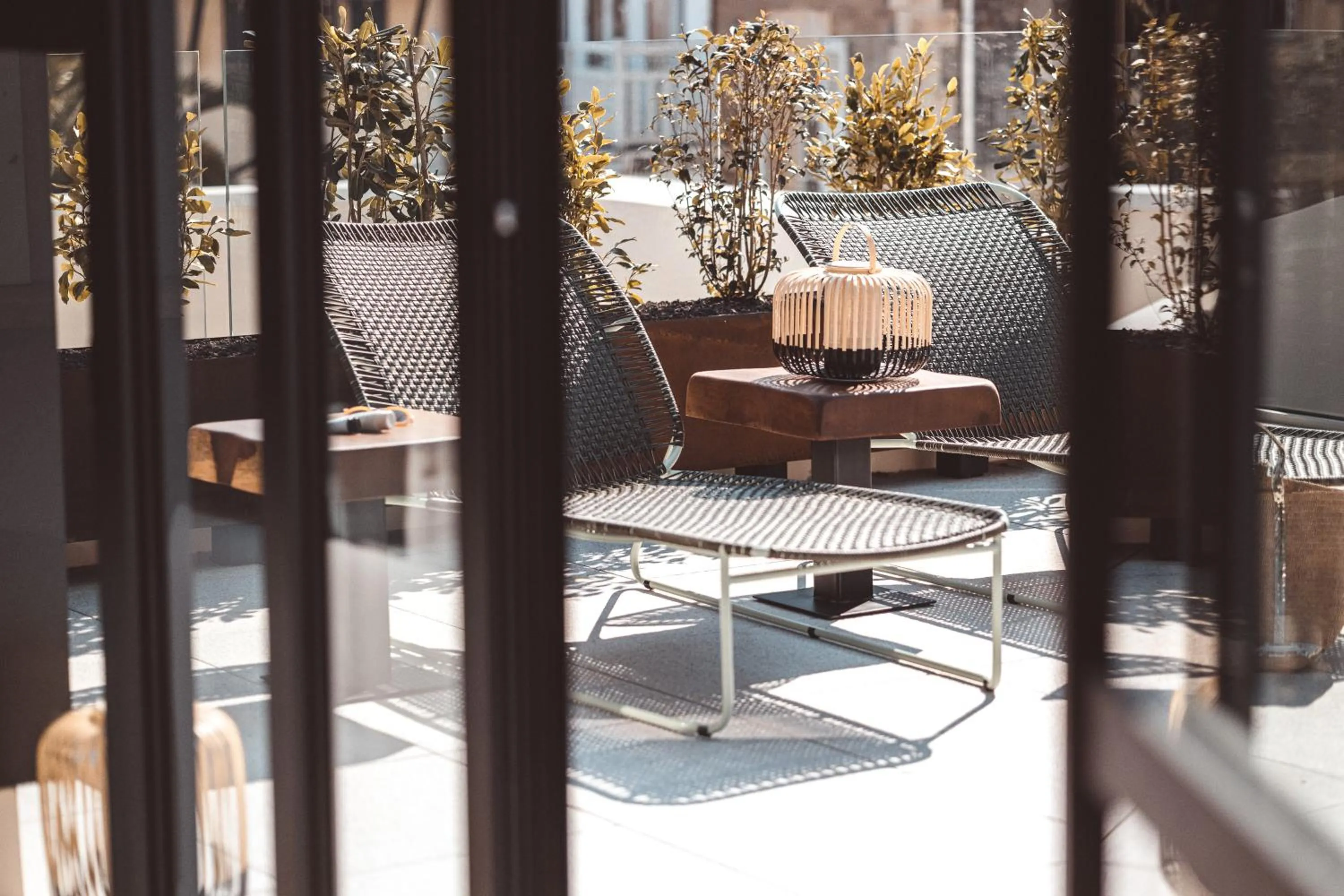 Balcony/Terrace in Le Garage Biarritz Hôtel